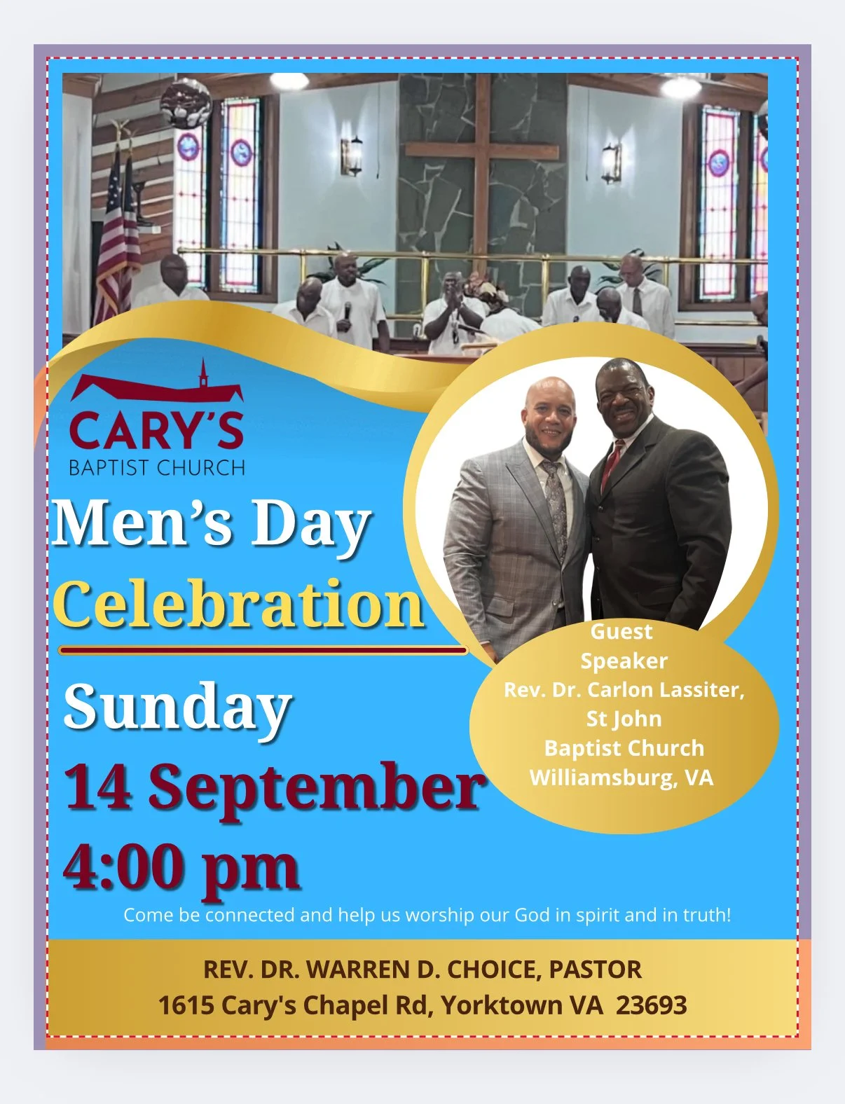 CBC Men’s Day Service