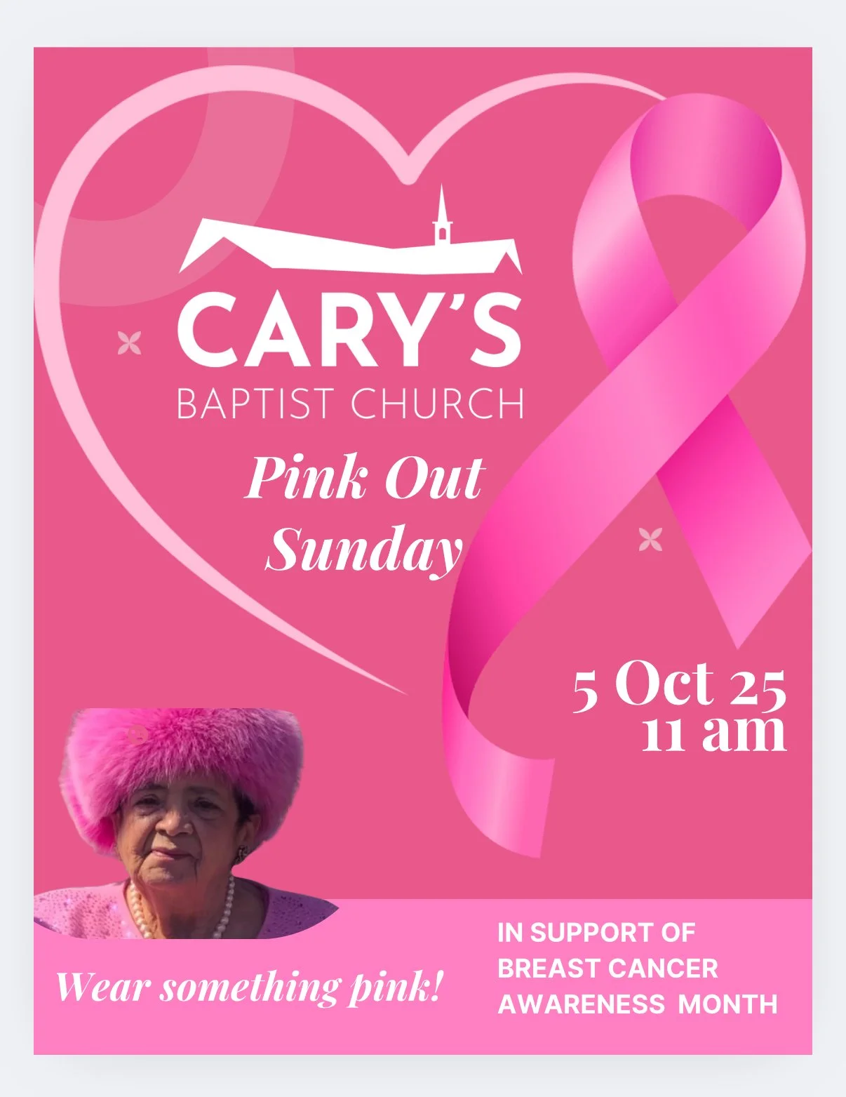 CBC Pink Out Sunday