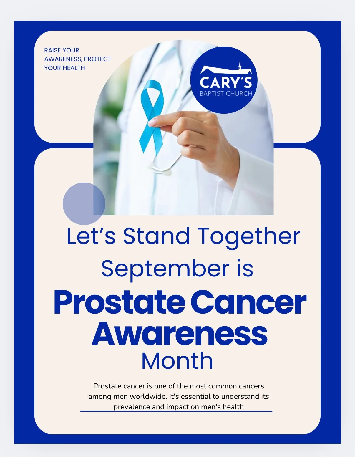 Pinning Up to Support Prostate Cancer Awareness