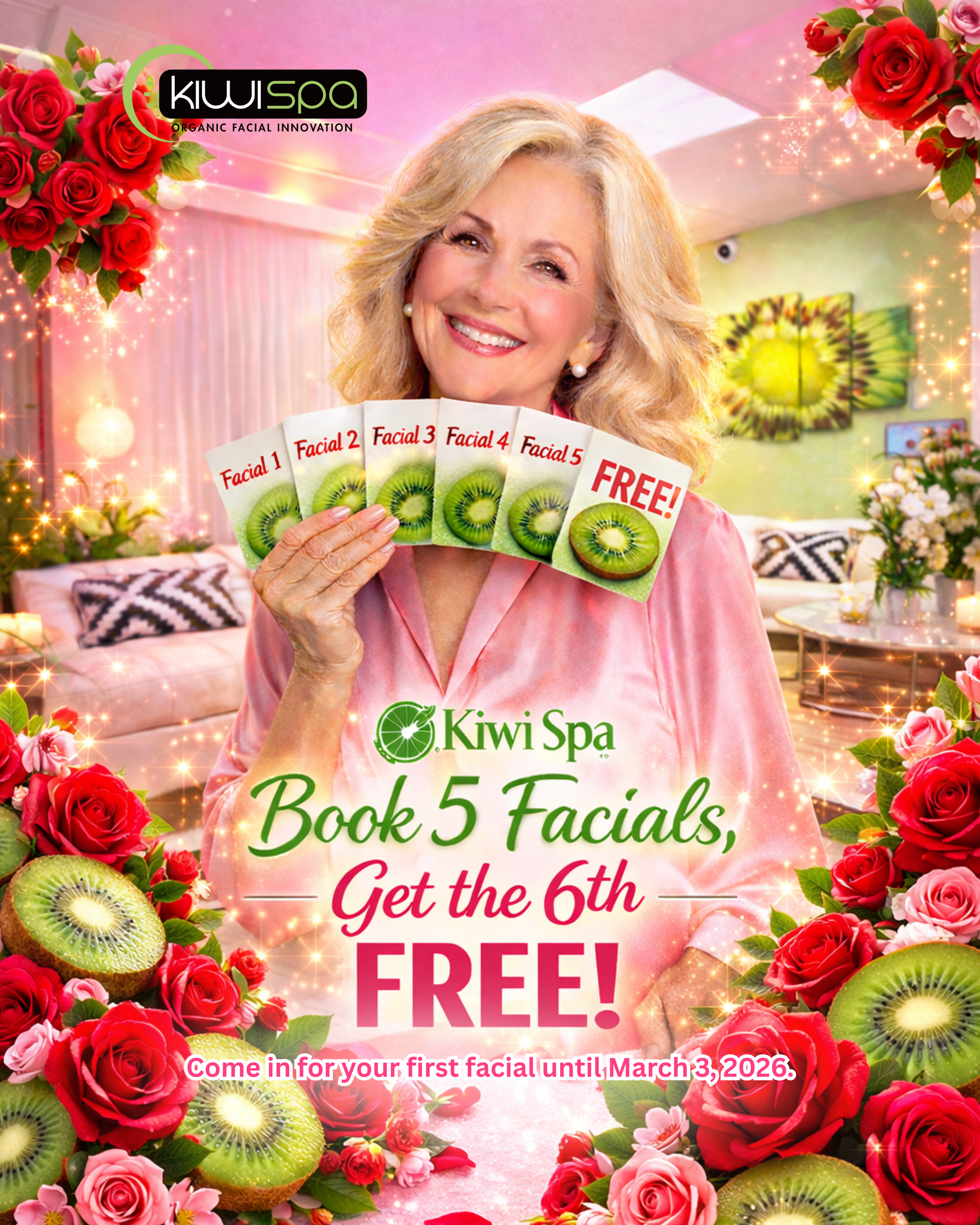 Kiwi Spa’s Exclusive 5+1 Facial Offer: Your Sixth Facial Is On Us