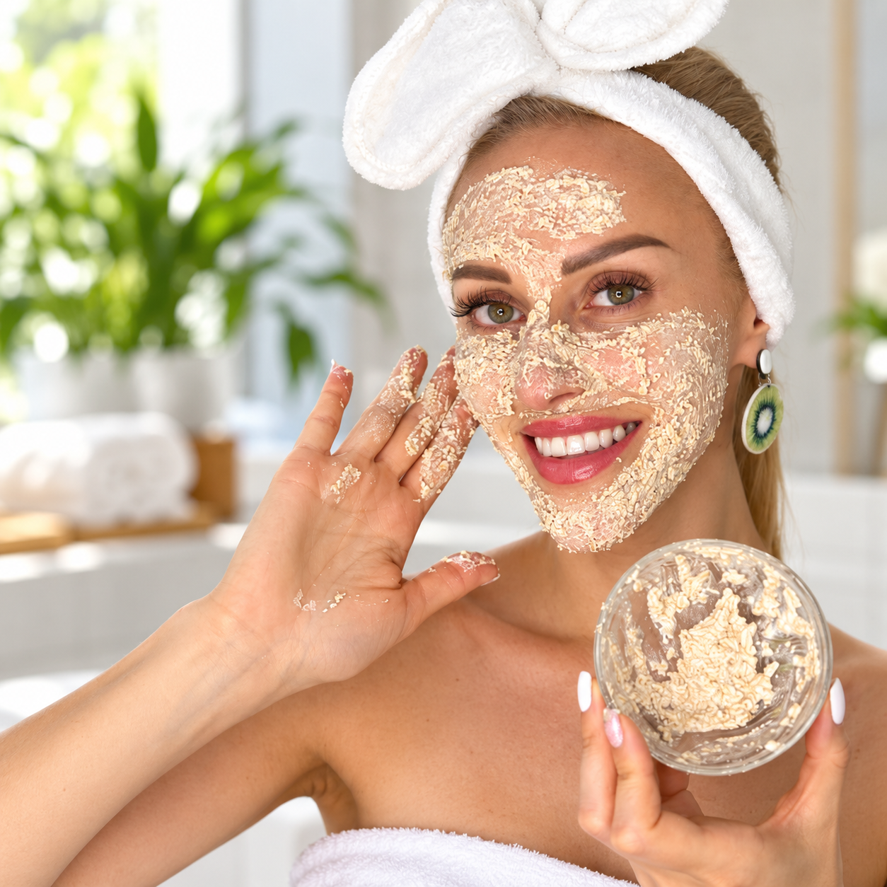 DIY Oatmeal Mask to Reduce Redness and Soothe Your Skin