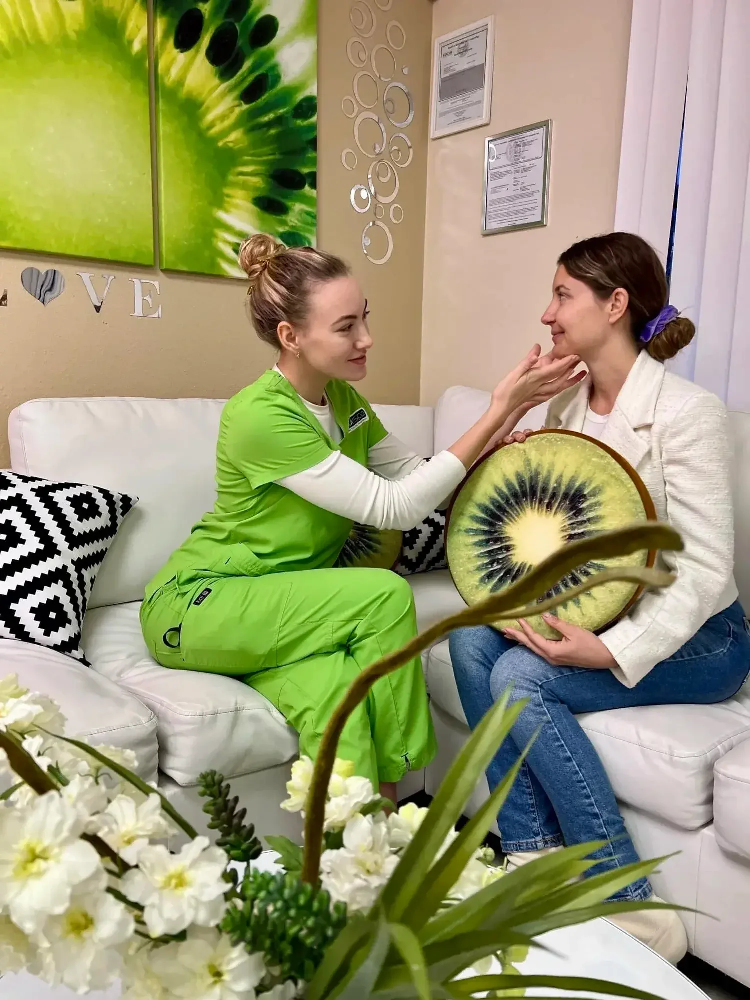 Detailed skin consultation