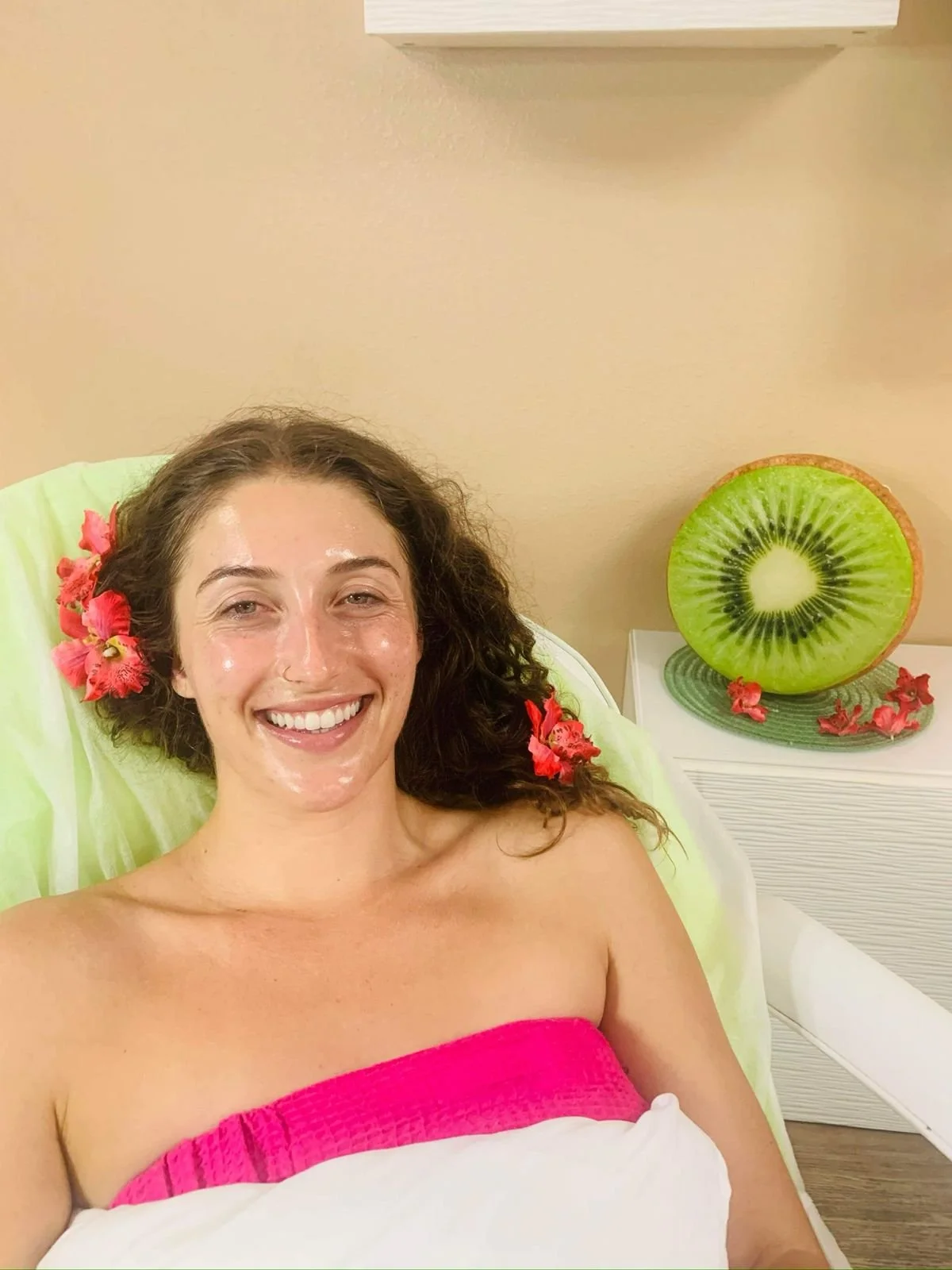 Glow result gallery image at Kiwi Spa