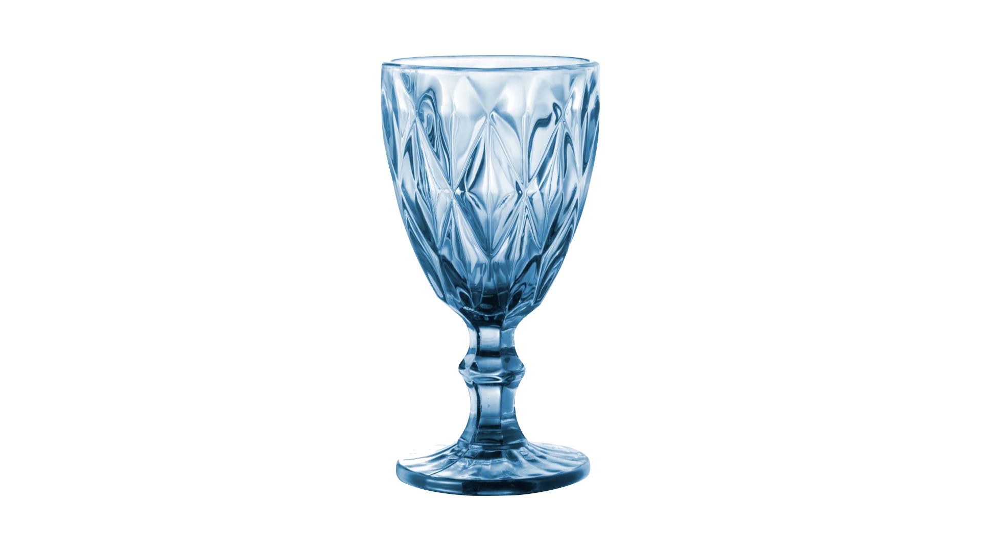Copa labrada 245ml - azul