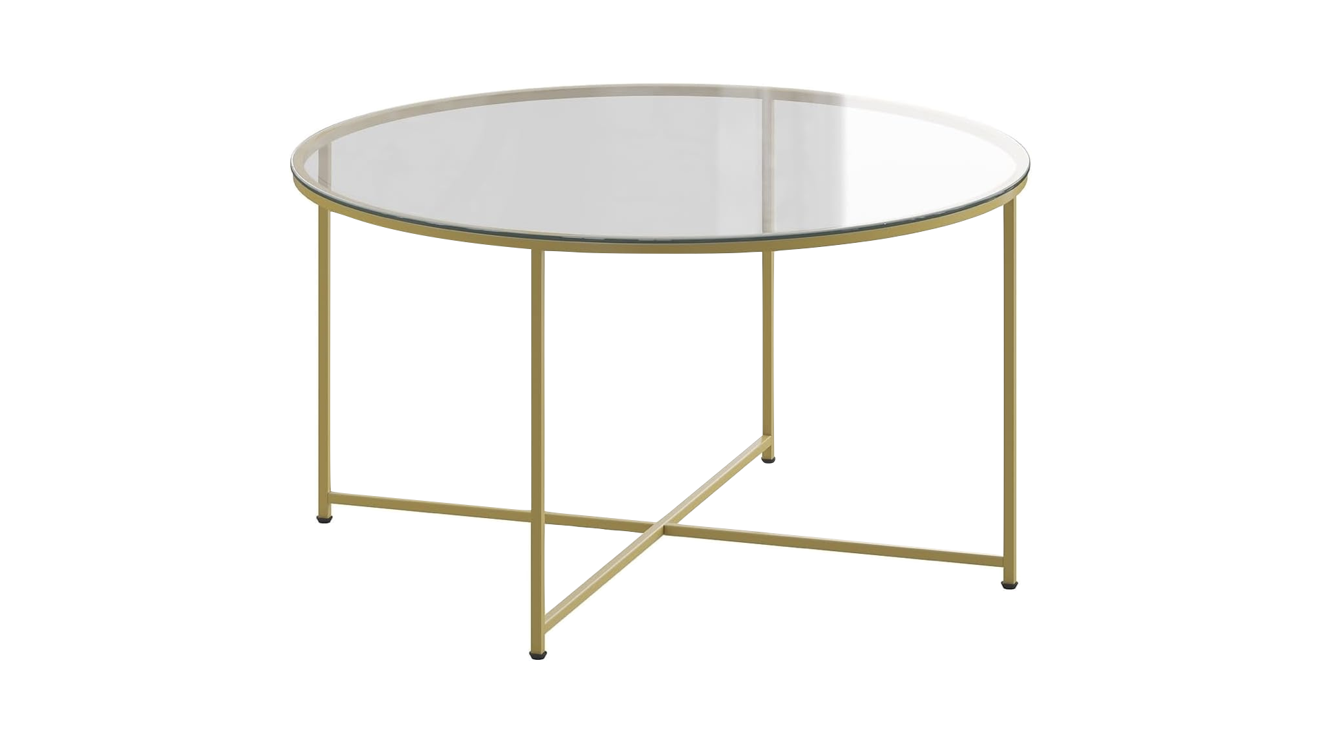 Mesa de centro - dorada