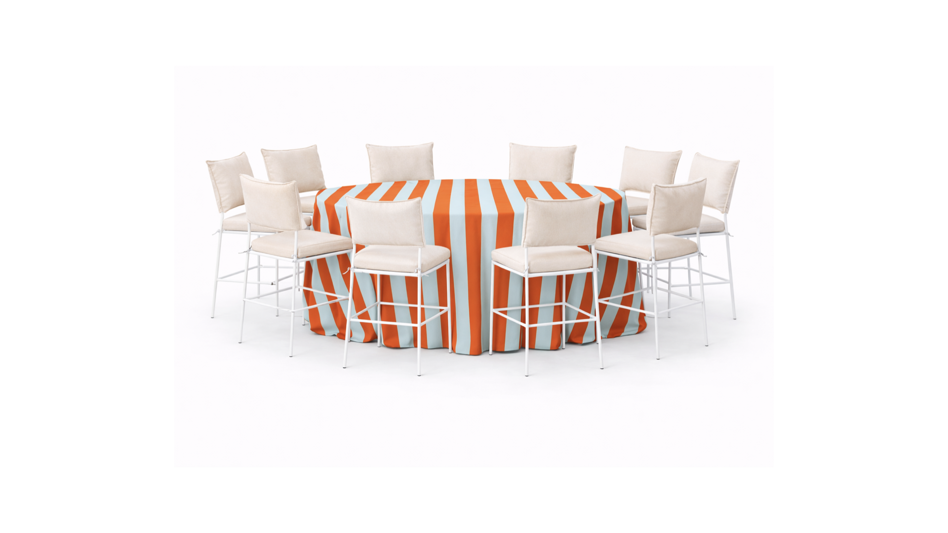 PAQUETE 8 Pax: Mantel Blue Spritz + Smith