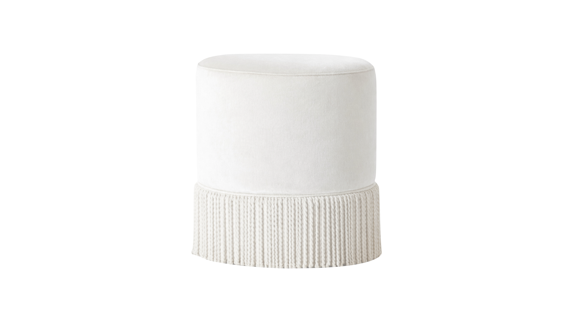 Taburete Old Hollywood Blanco