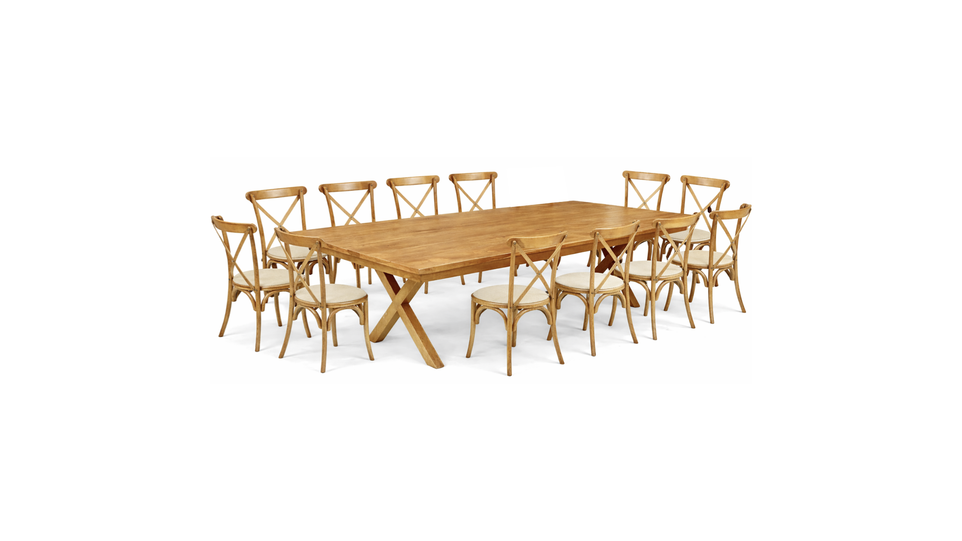 PAQUETE 12 Pax: Nogal + Crossback