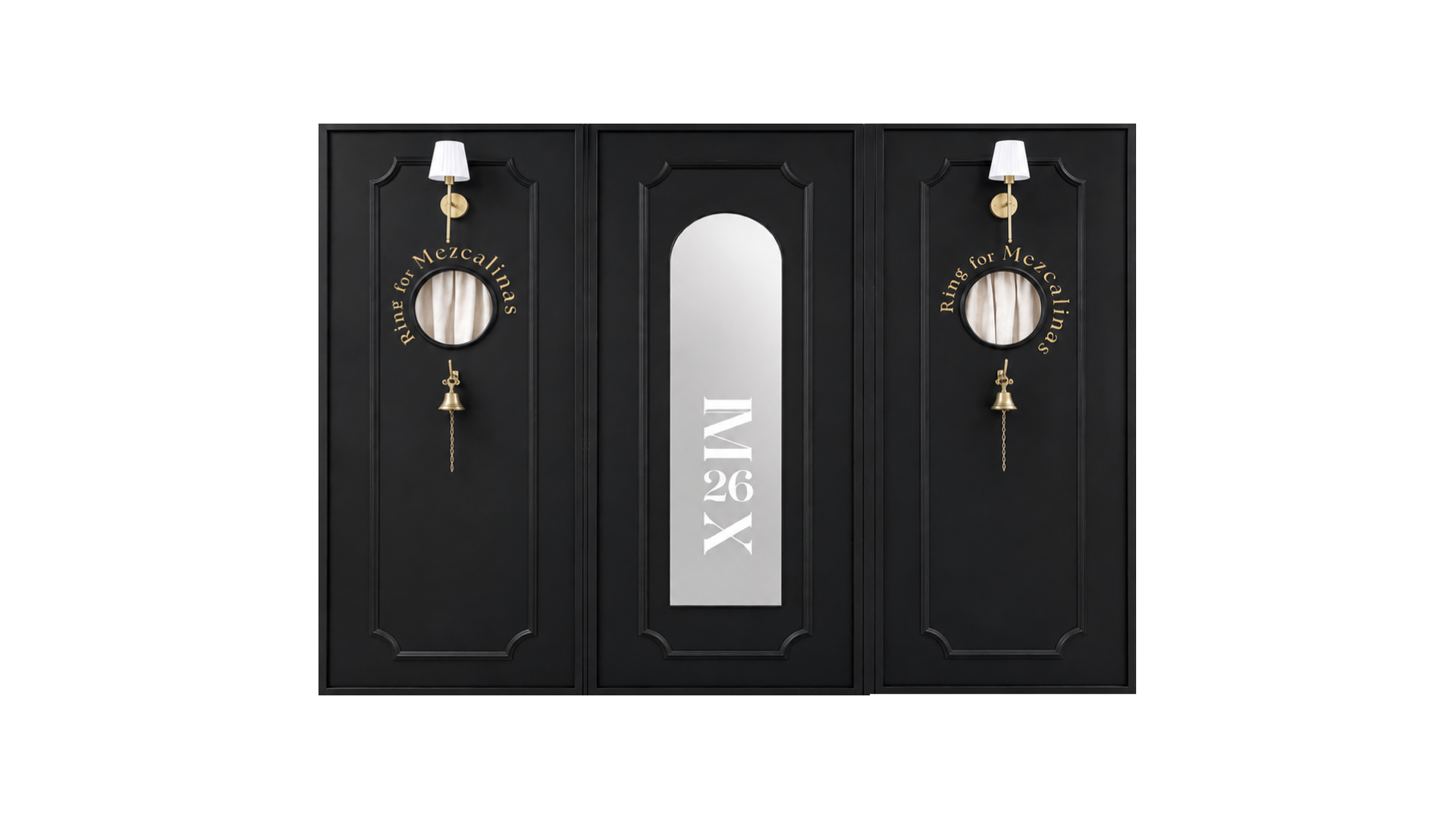 Backdrop Ring for mezcalinas - negro