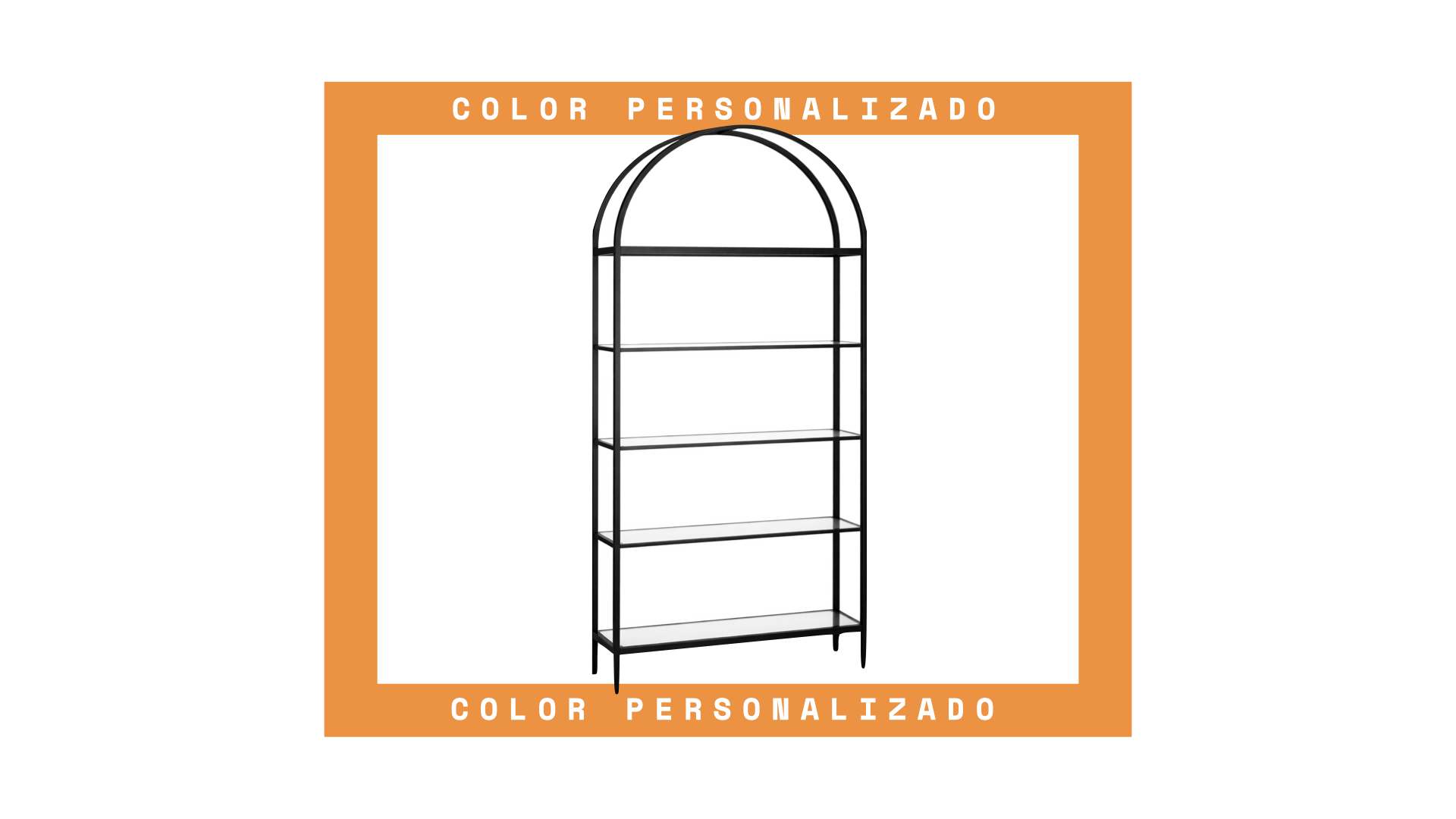 Librero luna - tono personalizado