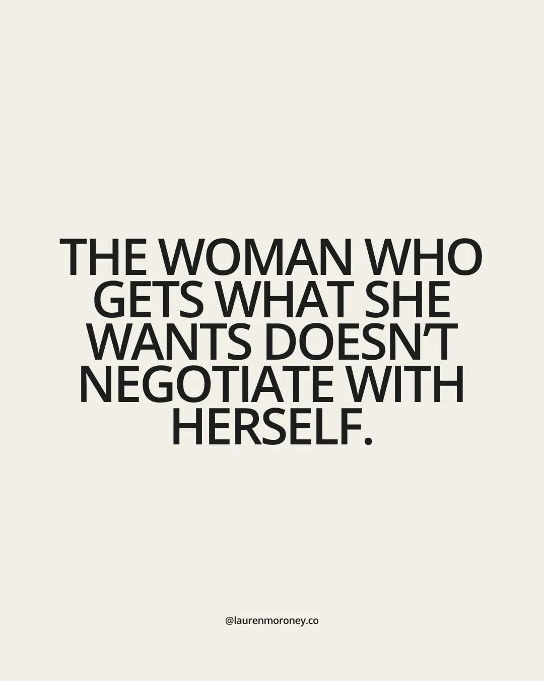 You either trust yourself&hellip; or you don&rsquo;t.

And trust isn&rsquo;t built from saying the right things, it&rsquo;s built from doing what you said you would.

Even when it&rsquo;s inconvenient, even when no one is watching, even when it would