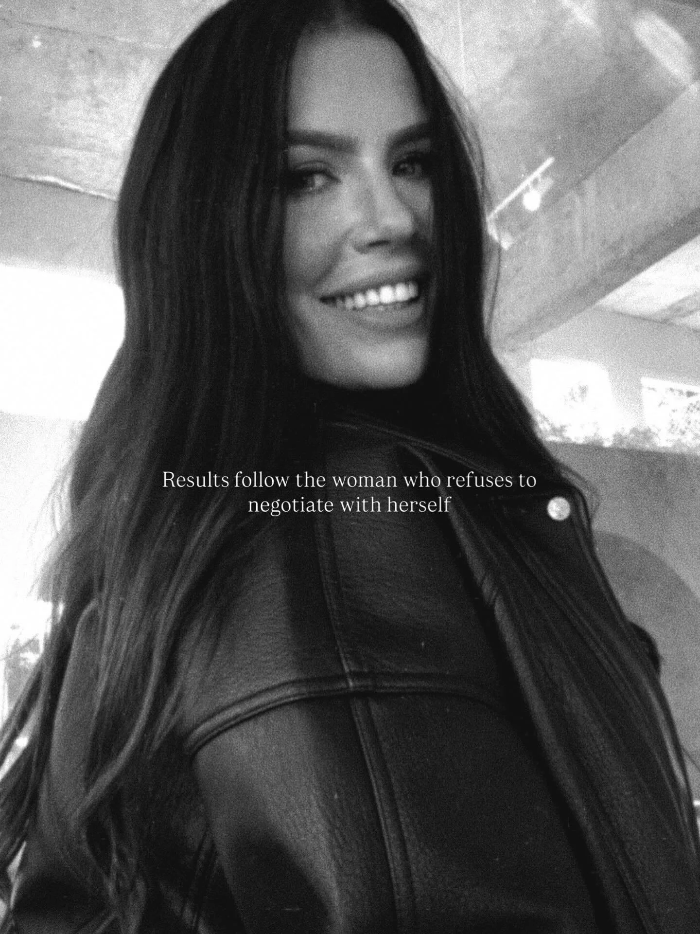 Because the woman who gets results does the things she says she will, backs herself no matter what and doesn&rsquo;t negotiate with the version of her that wants to stay comfortable.

They told you it was your strategy but it didn&rsquo;t get you the