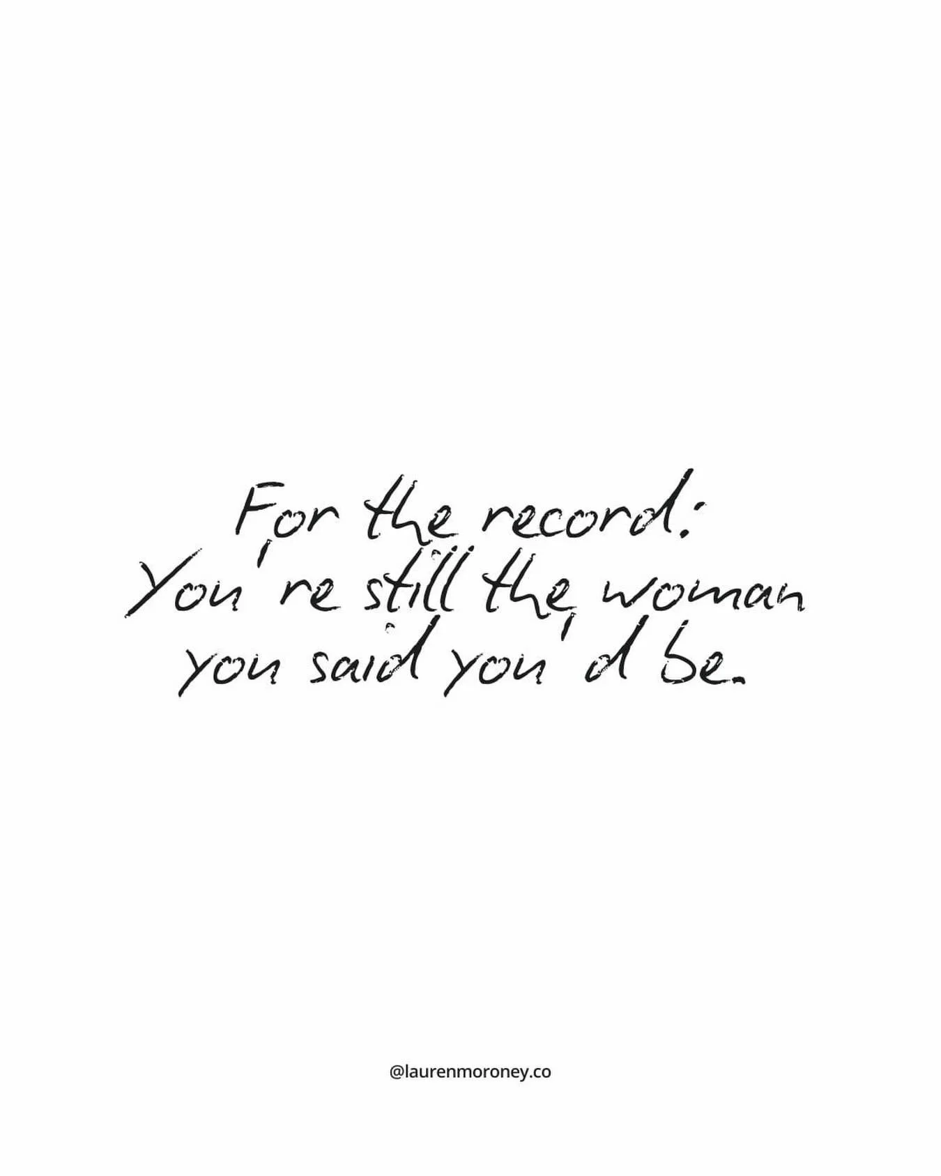 In case you need this right now&hellip;

Some days you forget who you are, which is normal. But my love, you&rsquo;re not here to settle for normal. And if you stay there, you will become that. Which is exactly why your standards and discipline matte