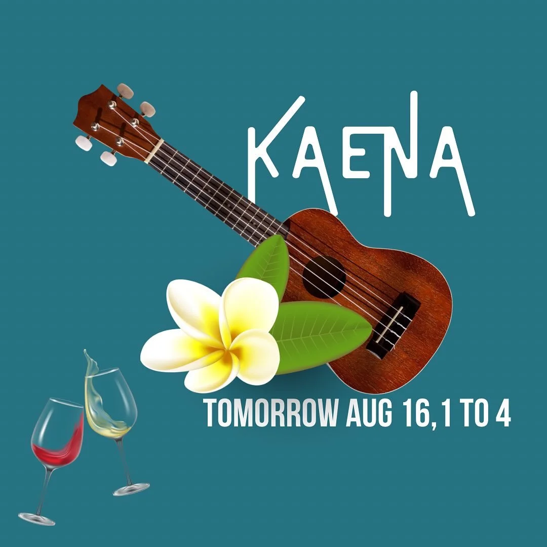 Tomorrow 1 to 4 at Kaena in Solvang.