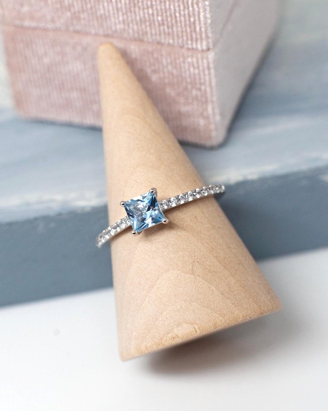 Blue+Topaz+Ring%2C+Silver+Ring%2C+Engagement+Ring%2C+Promise+Ring%2C+Princess+Cut+Topaz+Gemstone%2C+Birthstone+Ring+++1.jpg