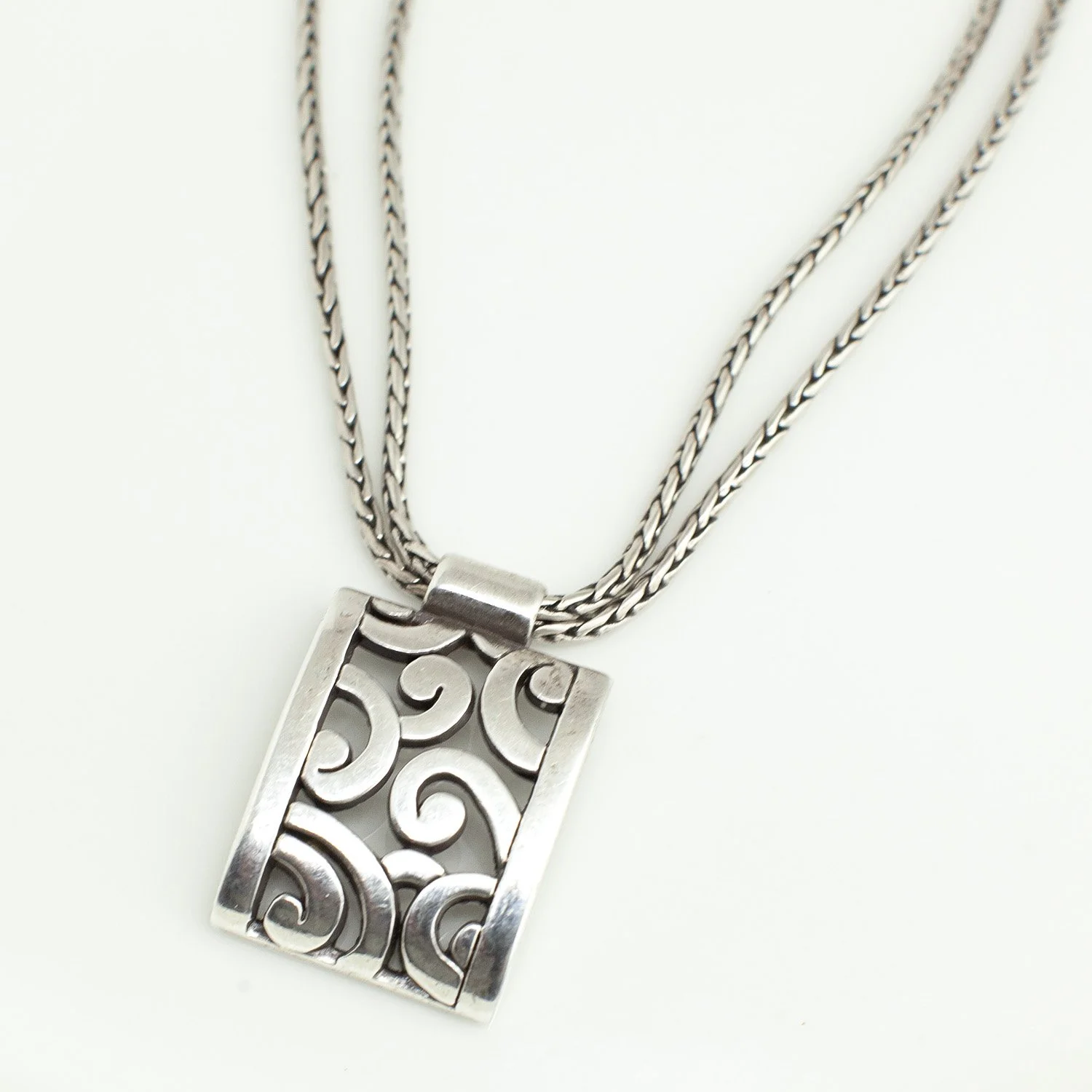 Brighton Silver Pendant Necklace