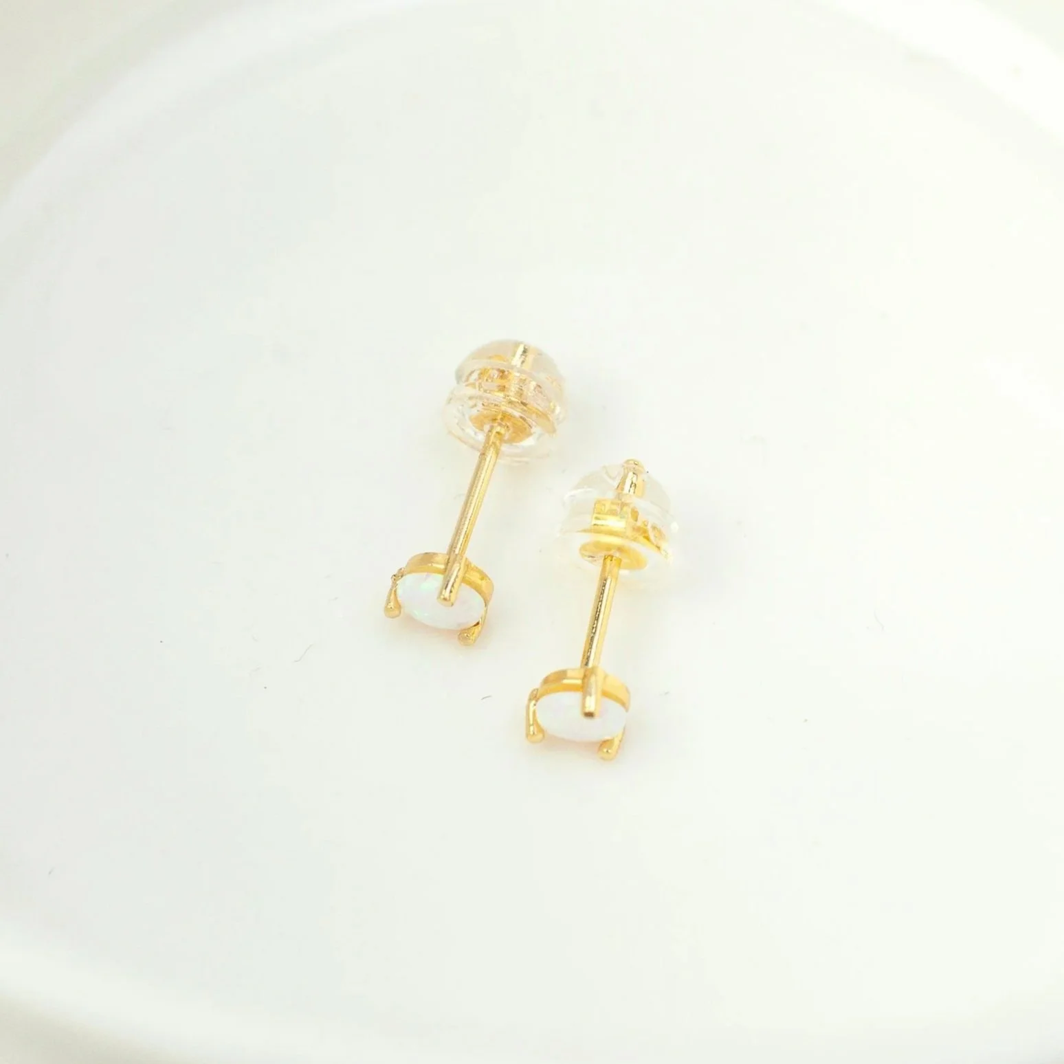 Opal+Stud+Earrings%2C+Dainty+Opal+Studs%2C+18k+Gold+Round+Gemstone+Studs+2.jpg