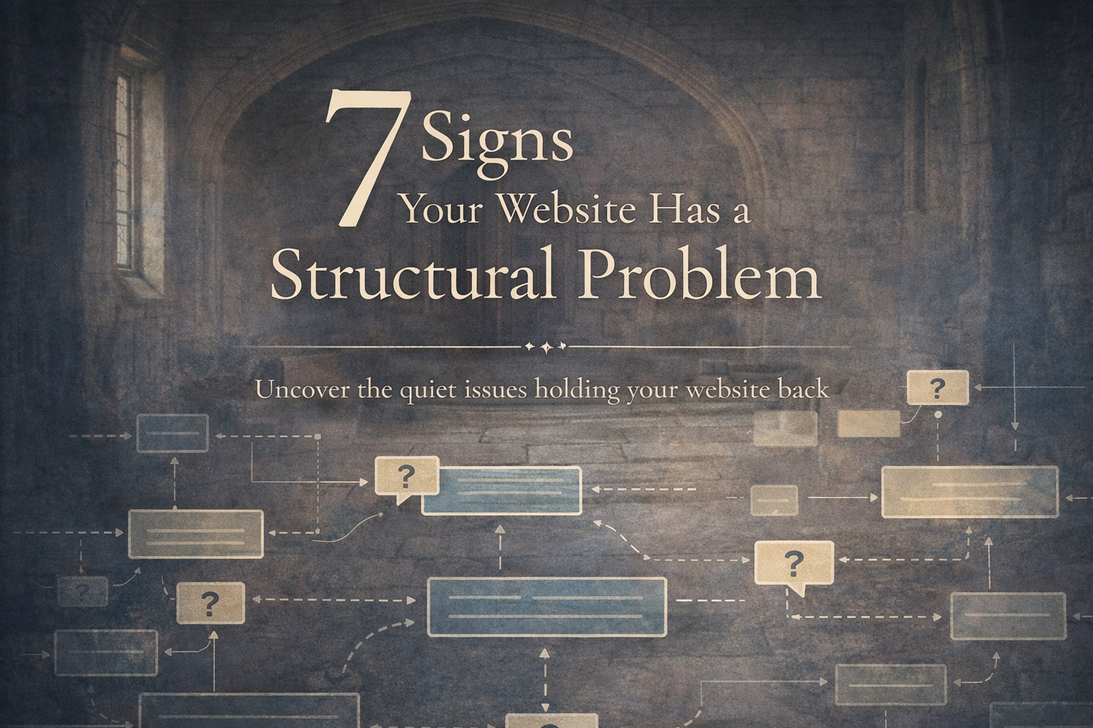 7 Signs Your Website Has a Structural Problem