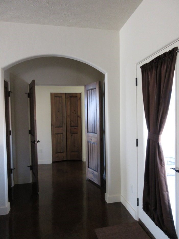 entry hall into master suite