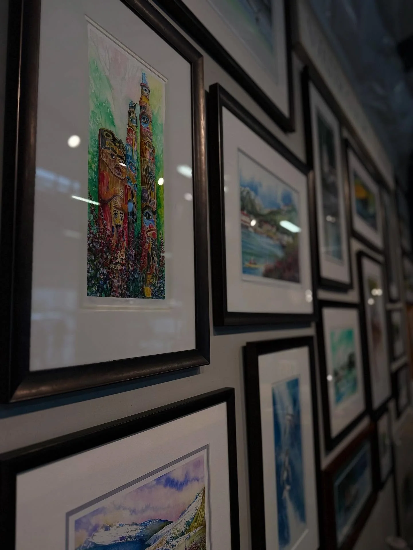 Only a month left to soak up Keith&rsquo;s world! 🎨 From wild Alaska to Coast Guard tributes, every piece has a story to share. Locals and military save 10%, and yes, we ship! Find us at the Sitka Sound Cruise Terminal and ask us about our rates! We