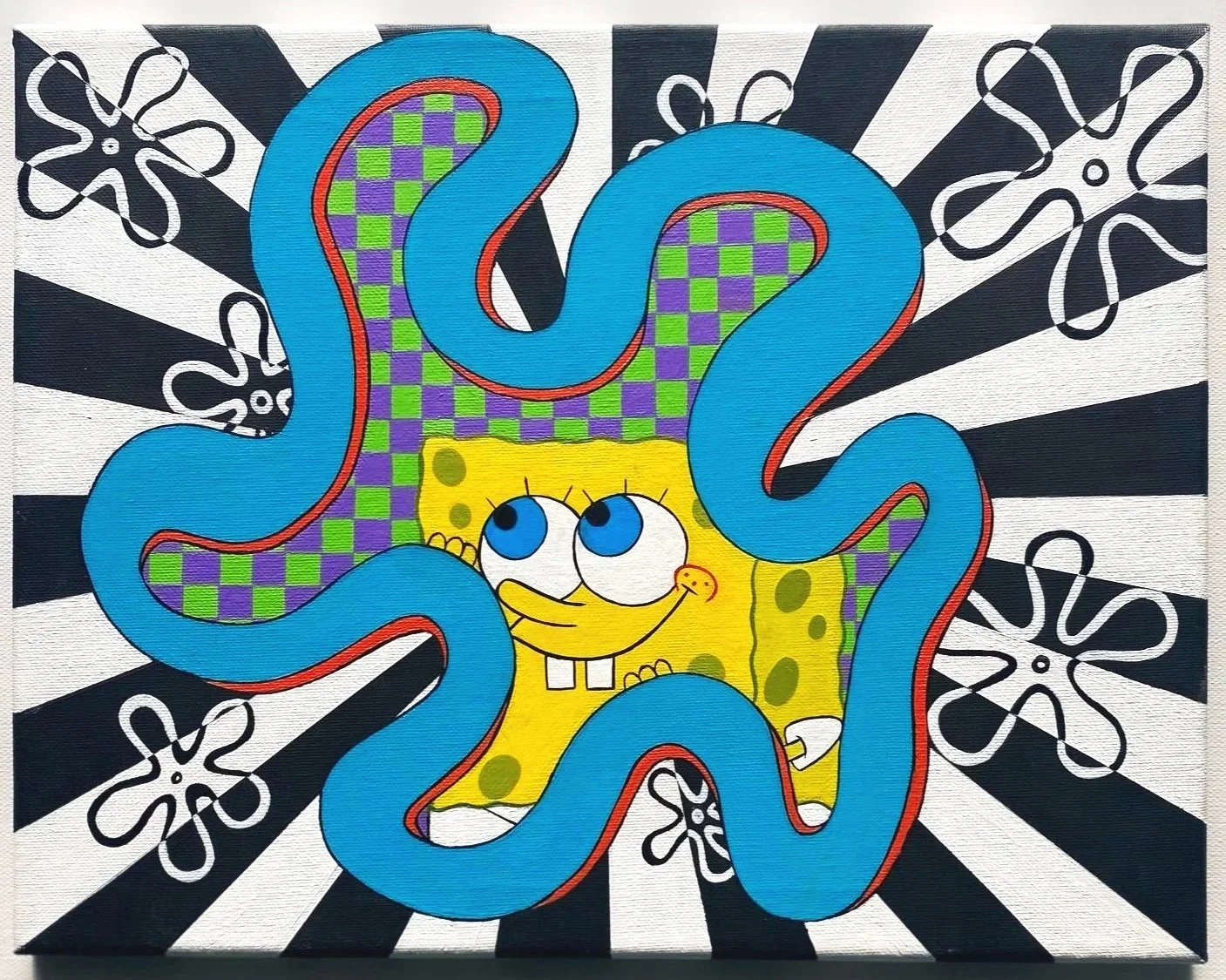 "Sandy" - 12x16in - Acrylic 