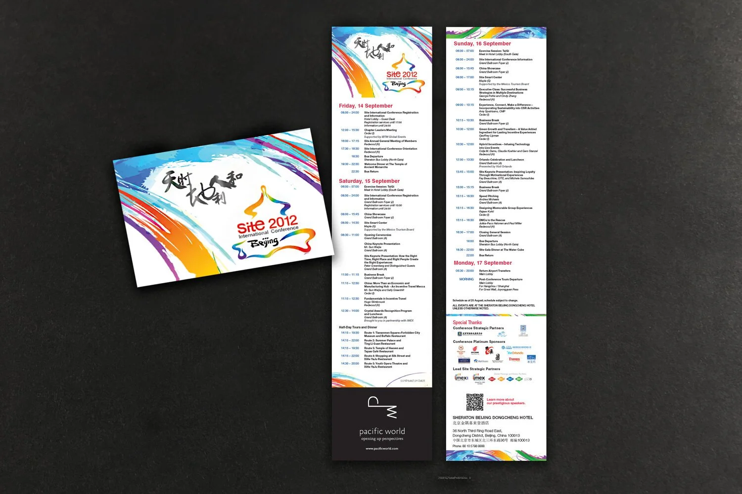 Mini-Schedule Flyer