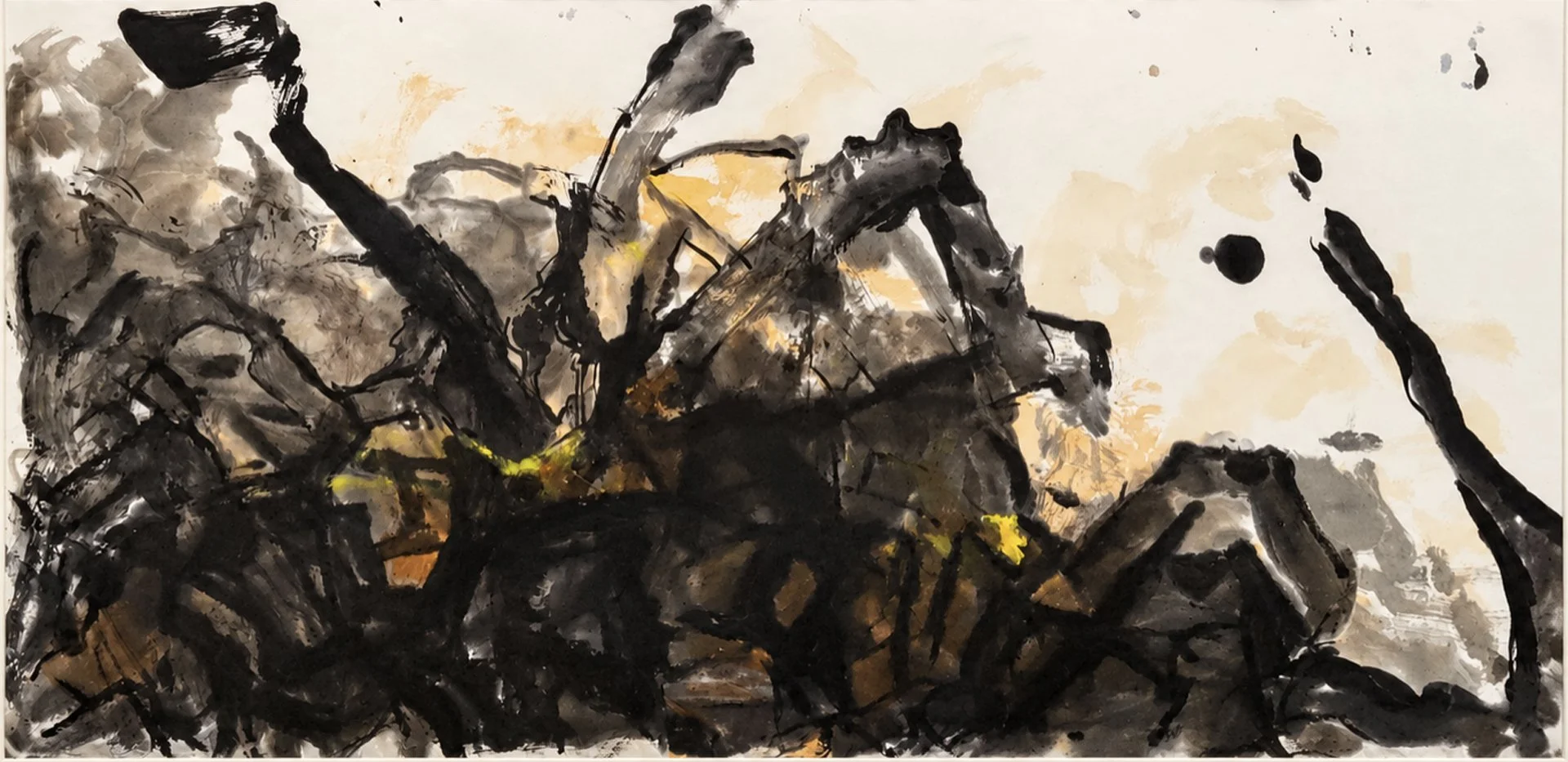 黃巧嫻
《》
2024
水墨
95 × 171 cm
US$｜HK$