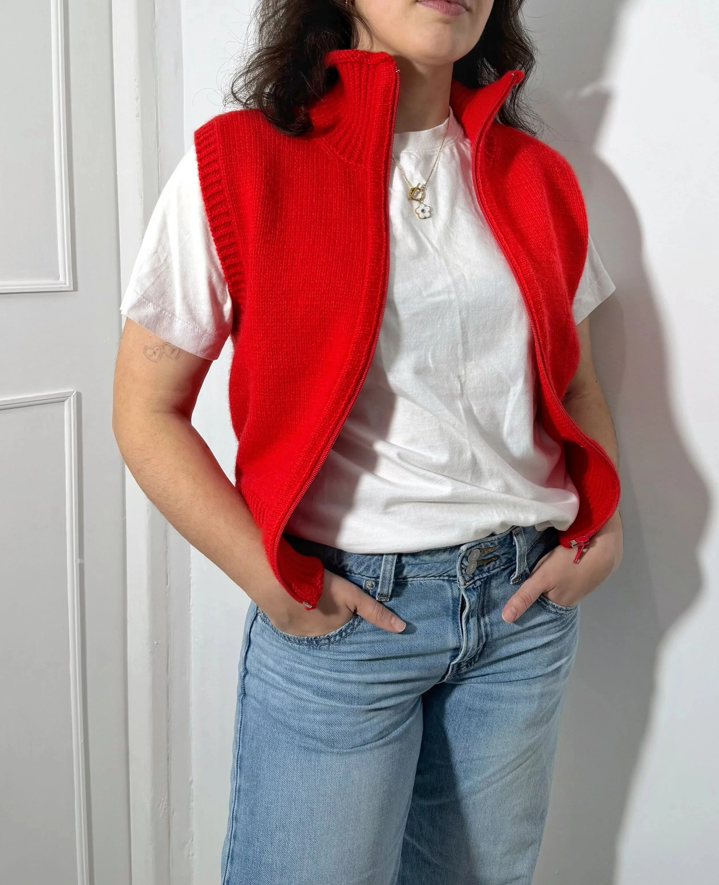 Sofia Vest knitting pattern