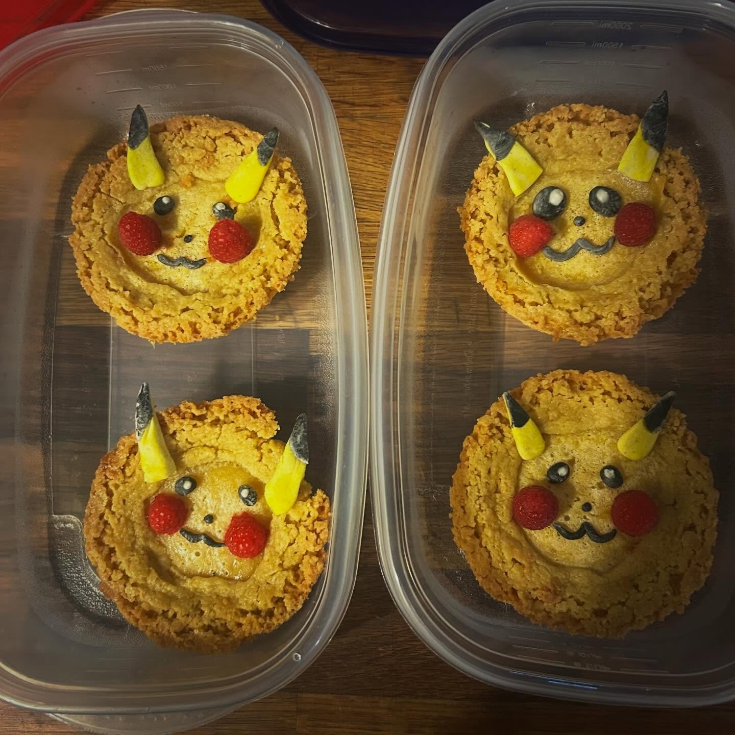 Pikachu shortbread lemon tarts! #pikapika⚡️#nycprivatechef