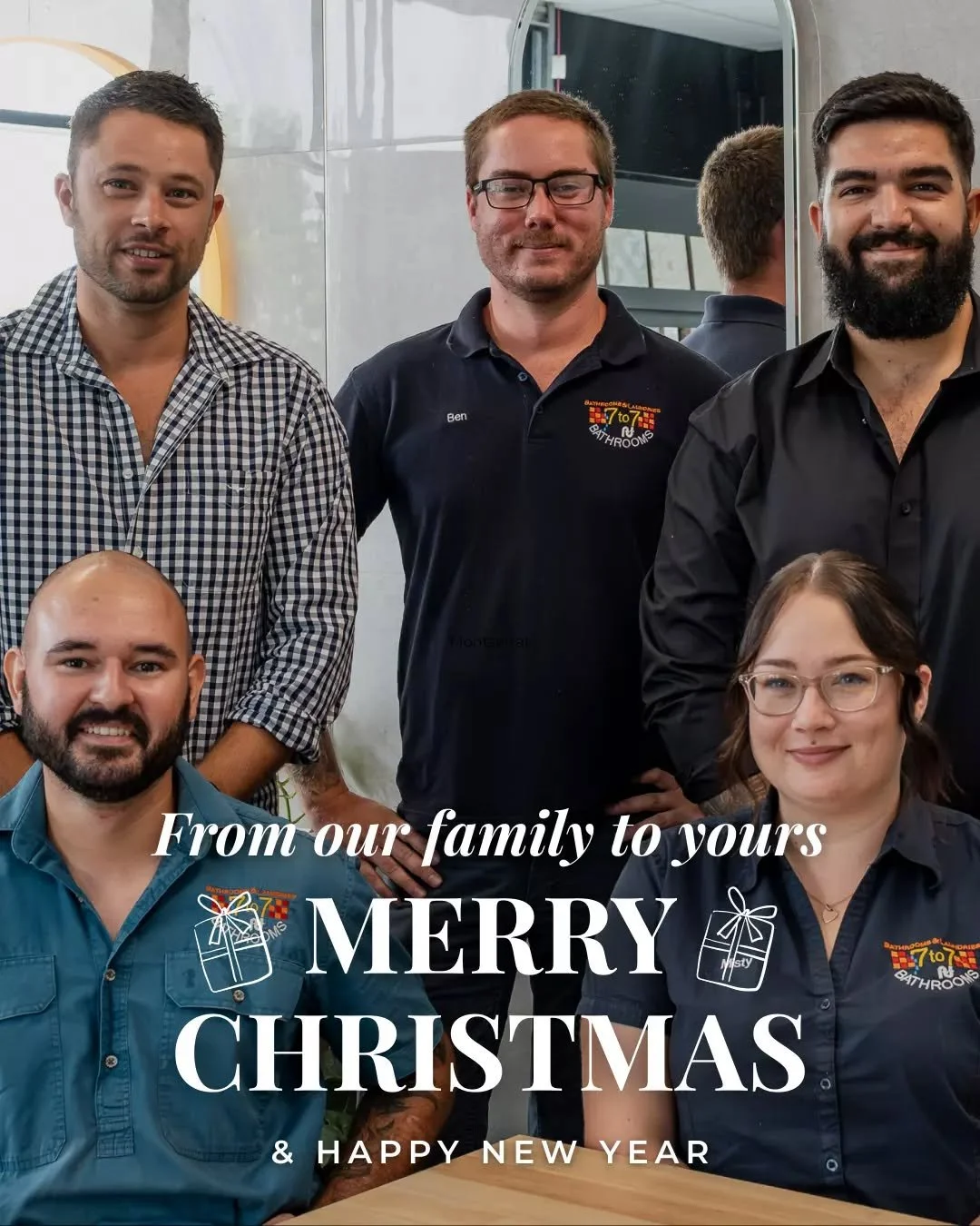 Merry Christmas from all of us at 7to7 Bathrooms 🎄 We want to say a huge thank you to our incredible clients, suppliers, and community for another amazing year. Your support means the world to our team and we can&rsquo;t wait to bring even more drea