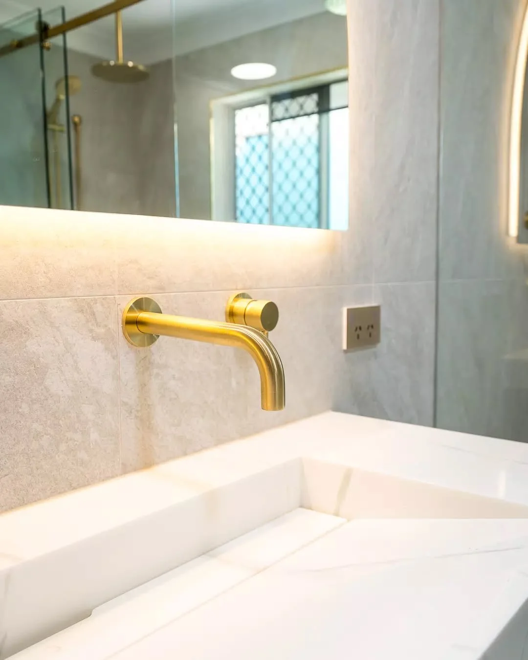 Tapware like this quietly carries the whole space. It&rsquo;s subtle, but it matters more than people think. #tapware #bathroomdetails #interiorstyle #renovationideas #modernbathroom