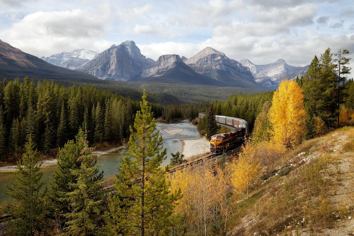 Patience is a virtue and waiting for this train to arrive is my practice