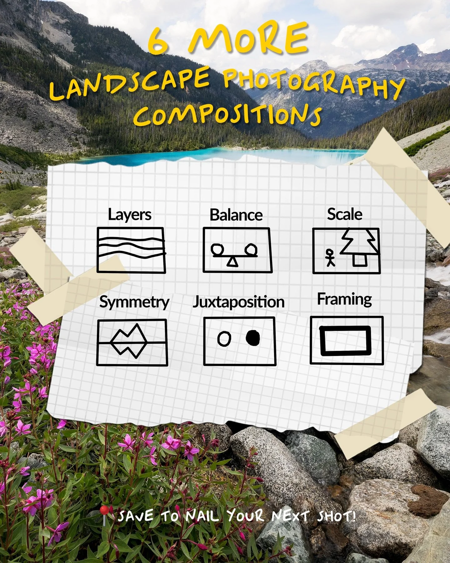 Some of you asked (most didn&rsquo;t) for more photography compositions. Give these ones a try and drop your photos in the comments 📸😁