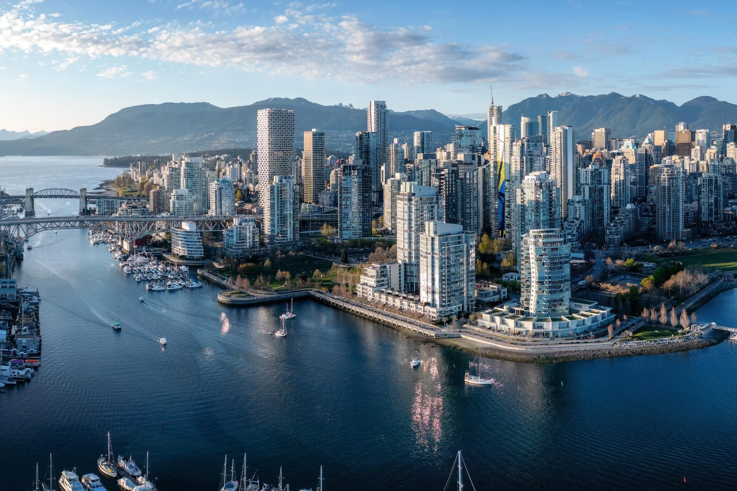 Been a while since I showed some love to the cityscape. Drone panorama of the False Creek skyline I took back in 2024