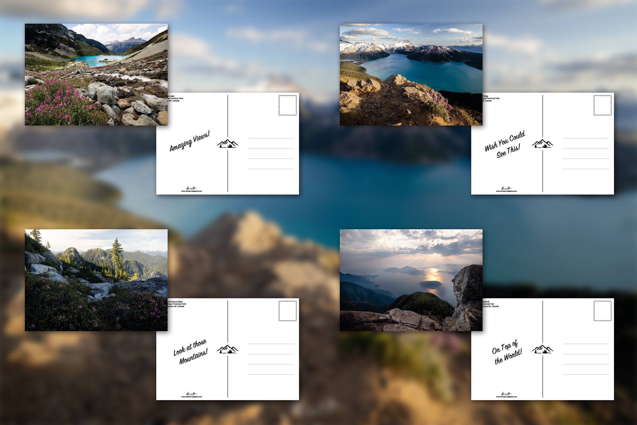BC Provincial Park Postcards