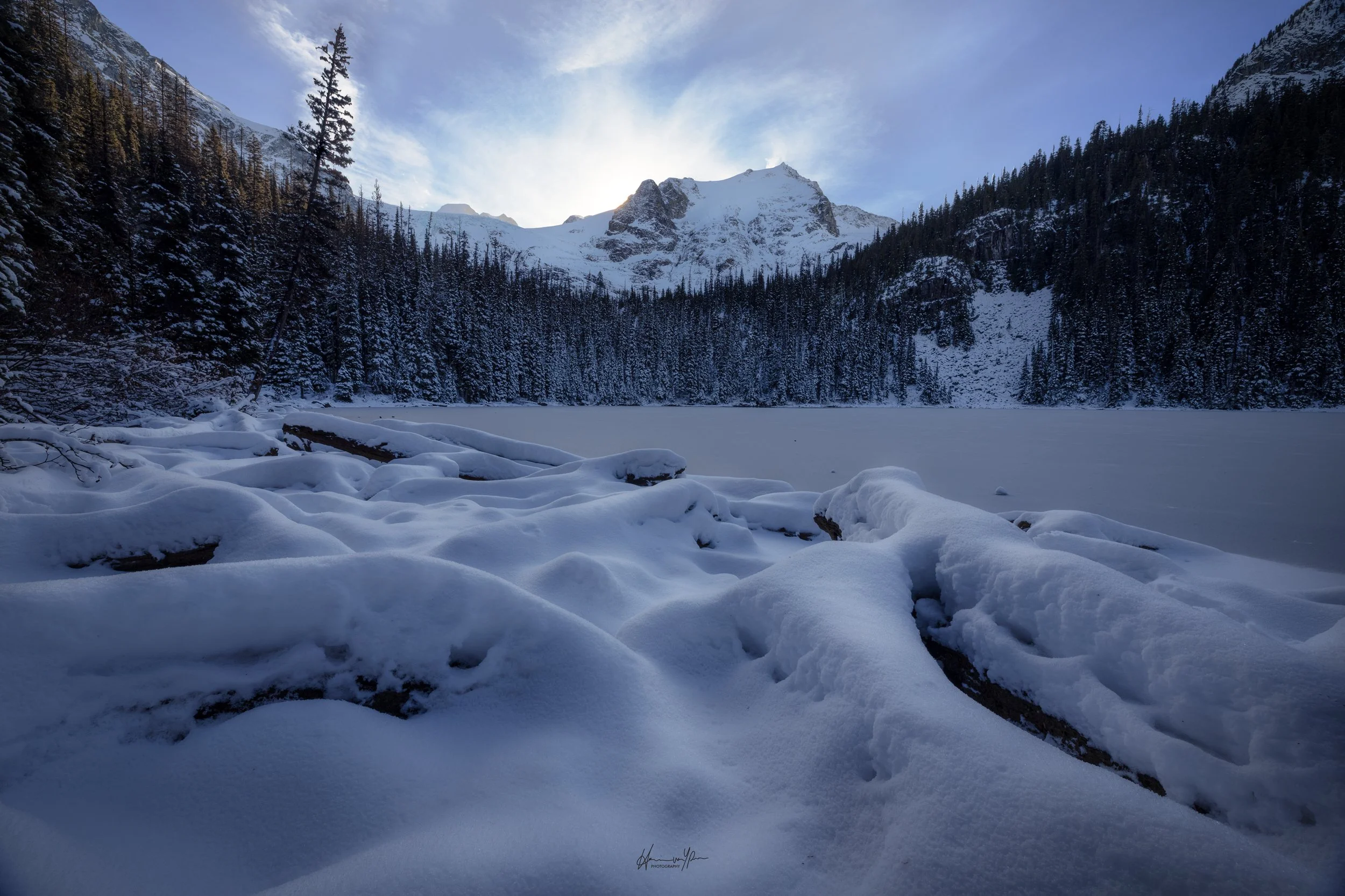 CP Rail Train At Morants Curve