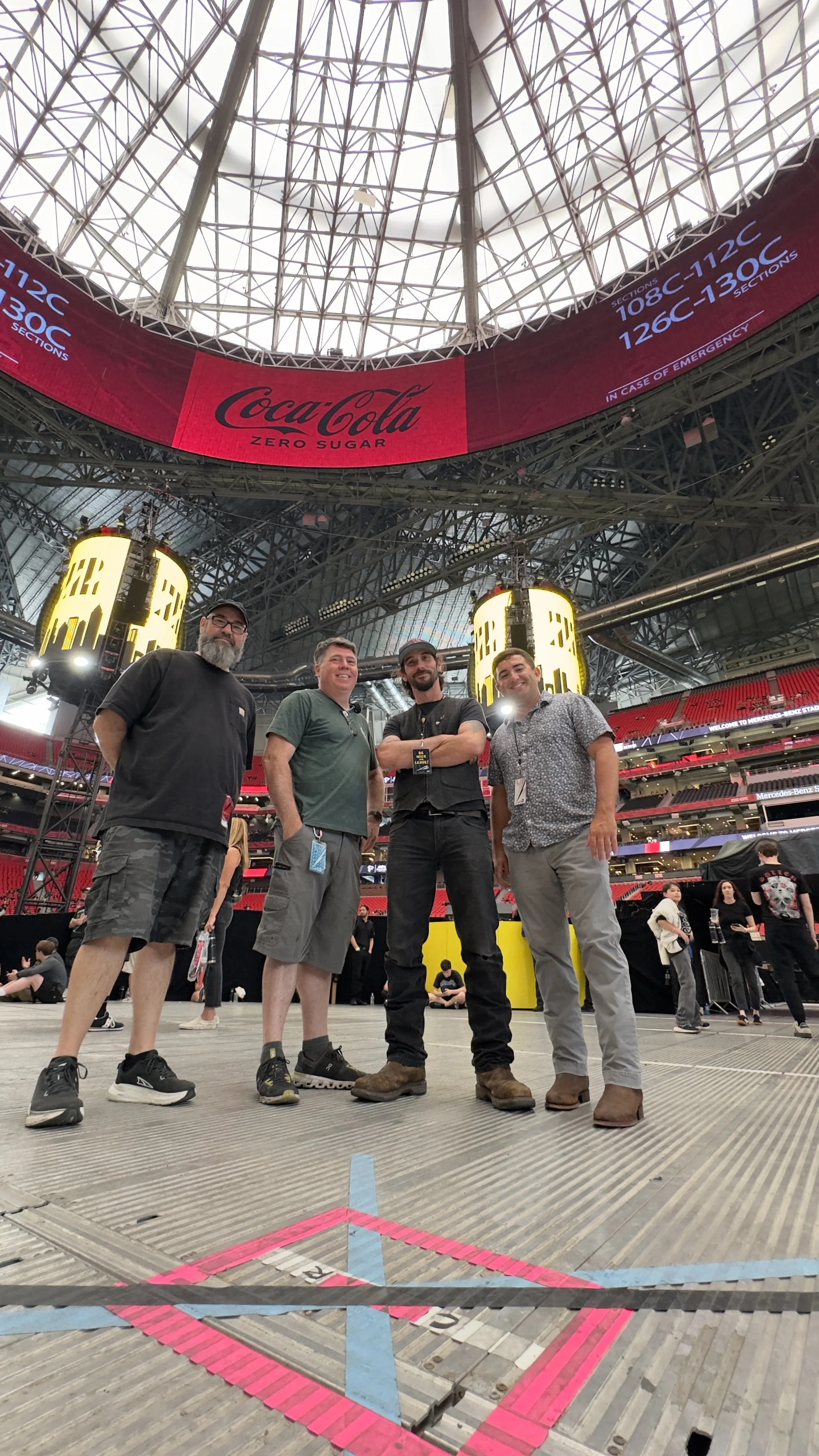 Chris Rushin and Guests in the snake pit center.jpg