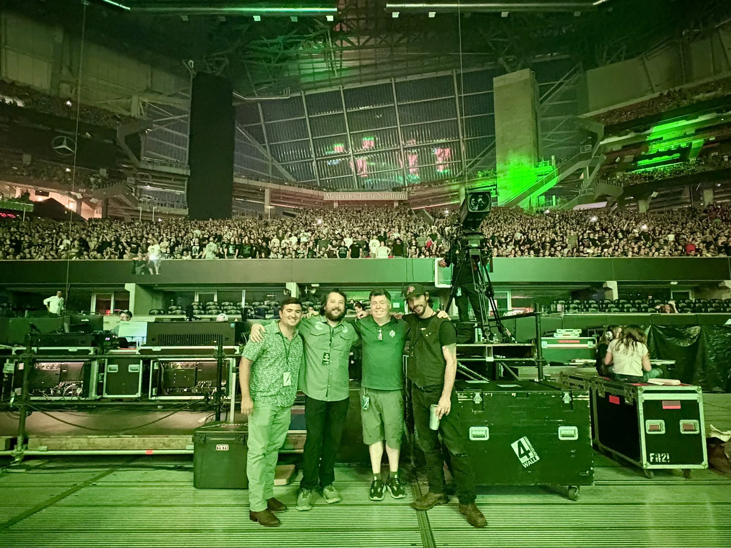 Metallica Front of house with Chris Rushin and guests.jpg