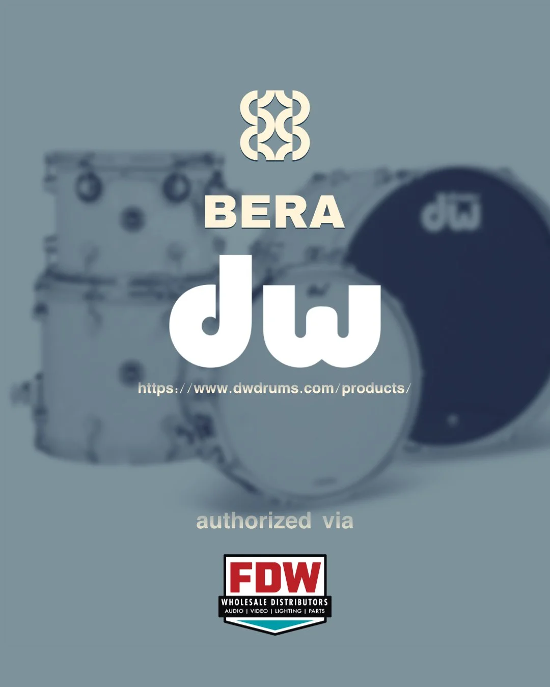 DW Drums (DWe): Authorized dealer and commercial backline procurement for DW Drums and DWe hybrid acoustic-electronic kits. Available for turnkey venue integration by BERA Solutions.