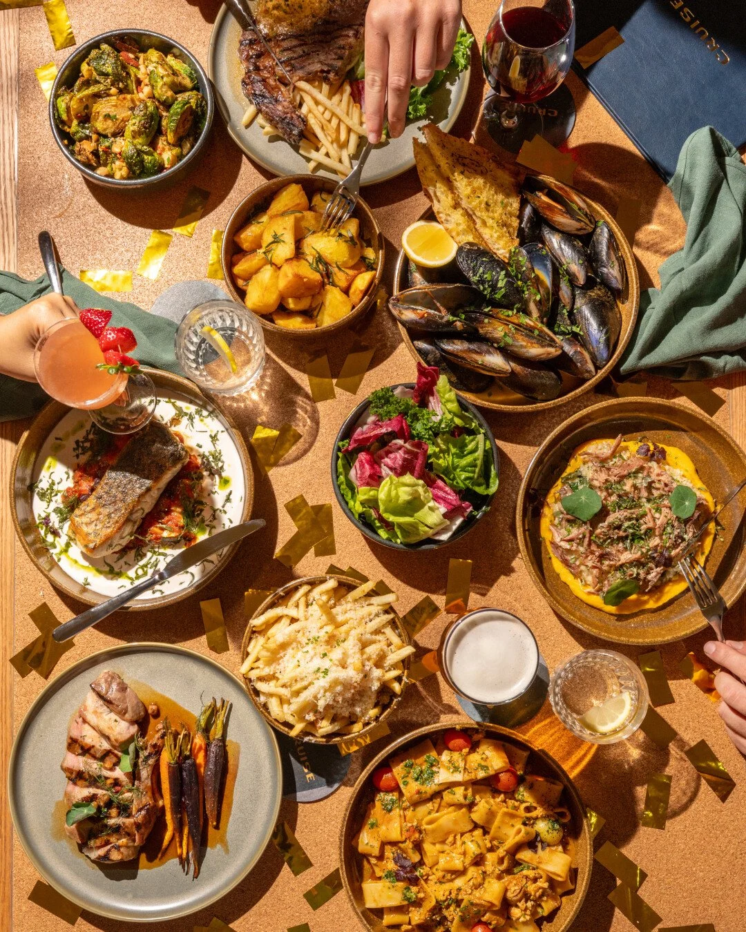 When one of everything on the menu is the only correct answer 🍽️✨