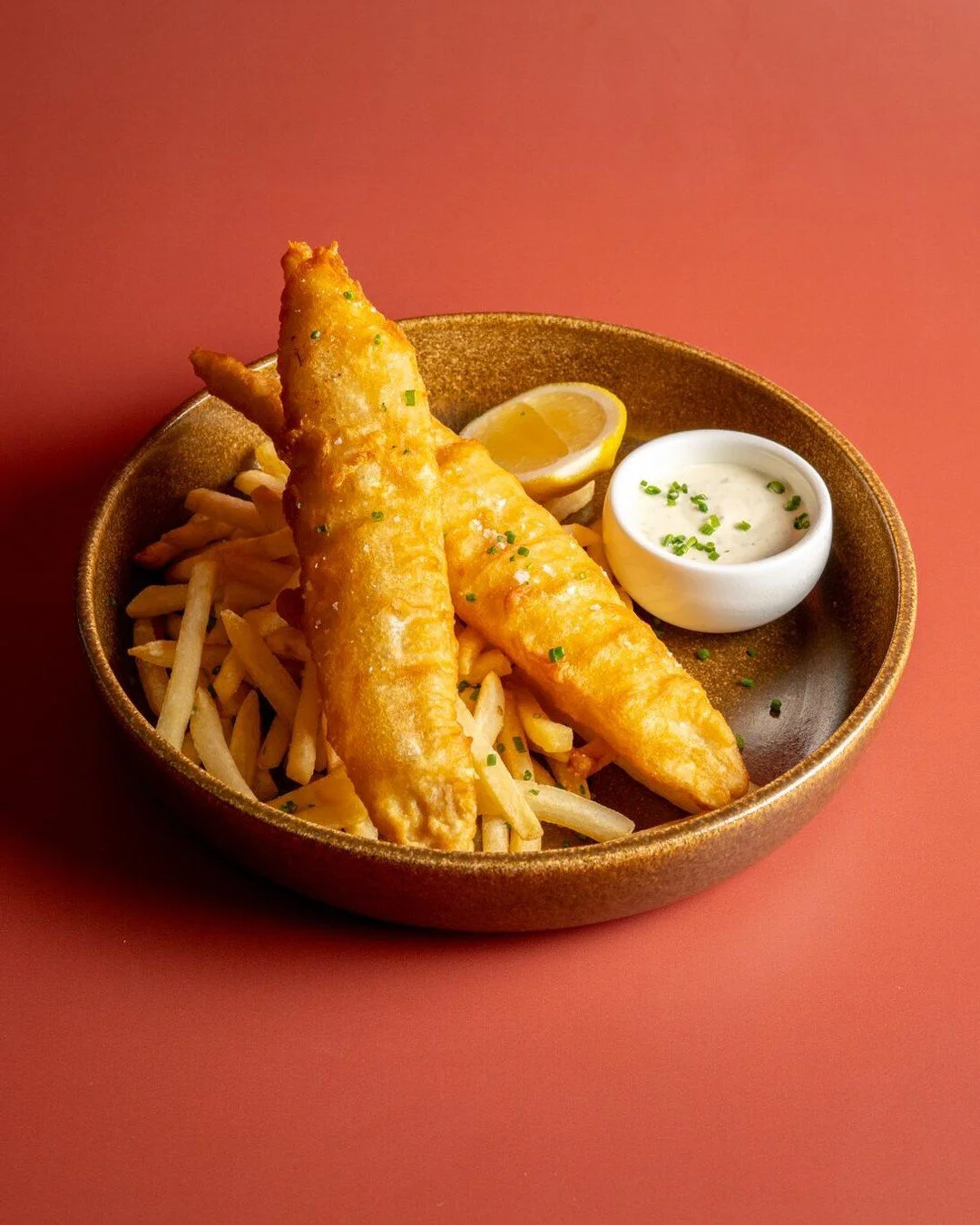 Beer Battered Australian Flathead &amp; Chips with house tartare and lemon - part of our $25 Lunch Classics.

Because the best part of the working week deserves better than a desk salad.

Join us Monday to Friday from 11:30am-3pm for lunch-time-only 