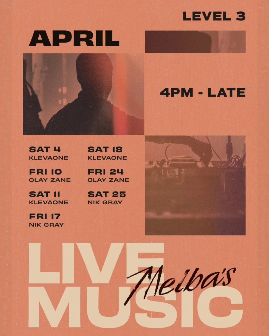 Kicking off rooftop season tonight at Melba&rsquo;s with Klevaone on the decks 🎶 Join us for cocktails, modern Aussie bites, and dance-floor energy - all set against those unbeatable Sydney Harbour views.

See you on floor 3 ✨