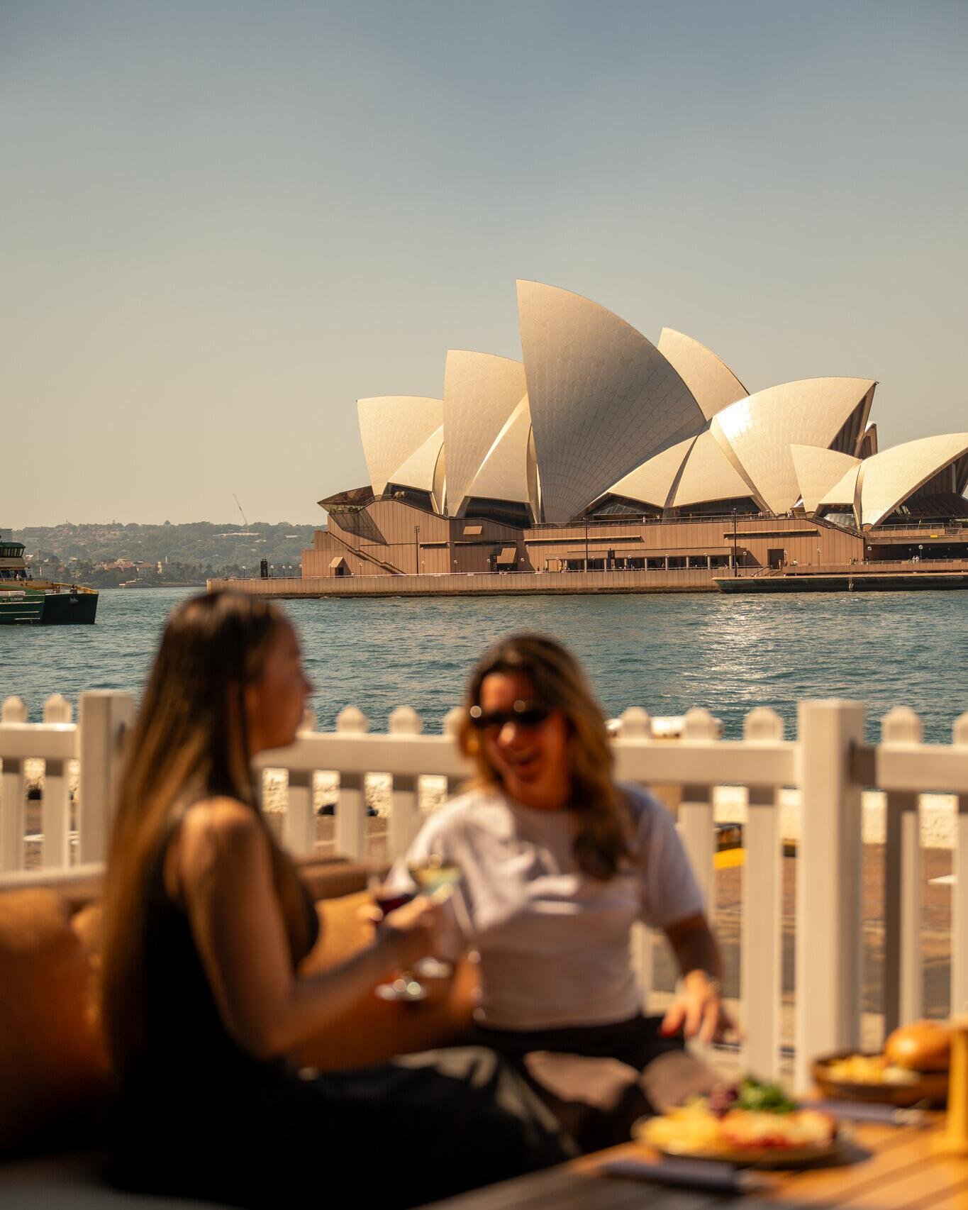 Lunch with iconic views of the Sydney Opera House - our new Autumn Lunch Classics menu is here. Think steak frites, beer-battered fish &amp; chips, zesty lemon bucatini and a vegan burger, all for $25 🍽️