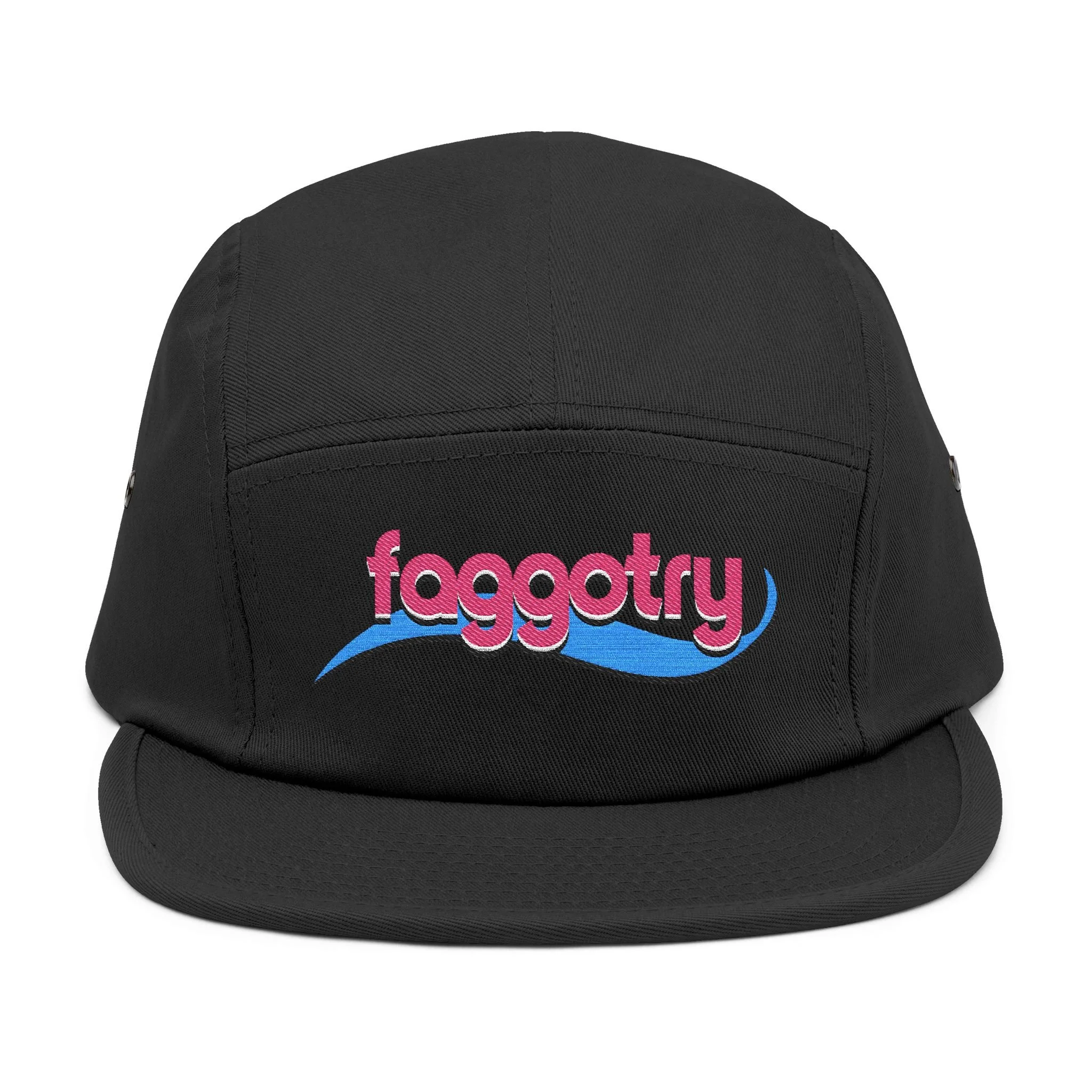 Faggotry - Embroidered 5-Panel Cap