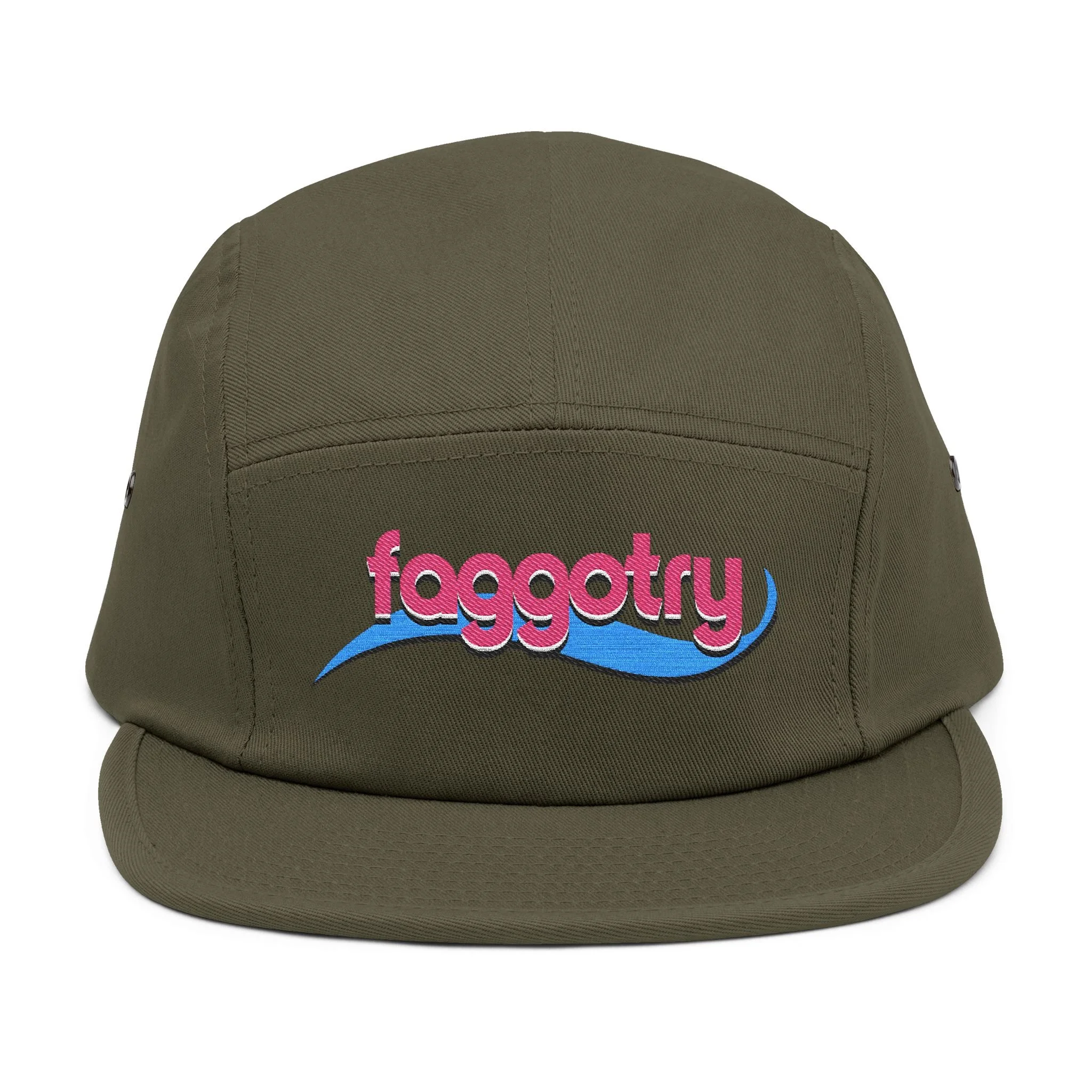 Faggotry - Embroidered 5-Panel Cap