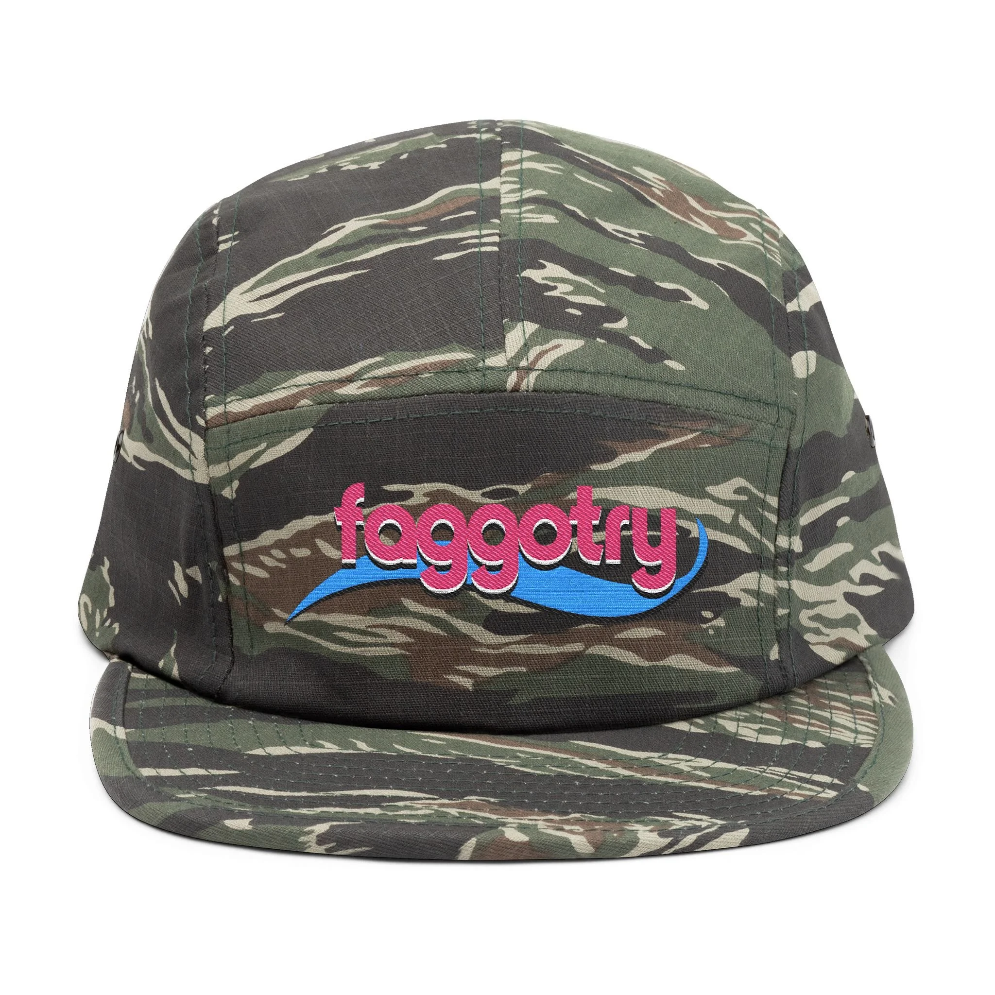 Faggotry - Embroidered 5-Panel Cap