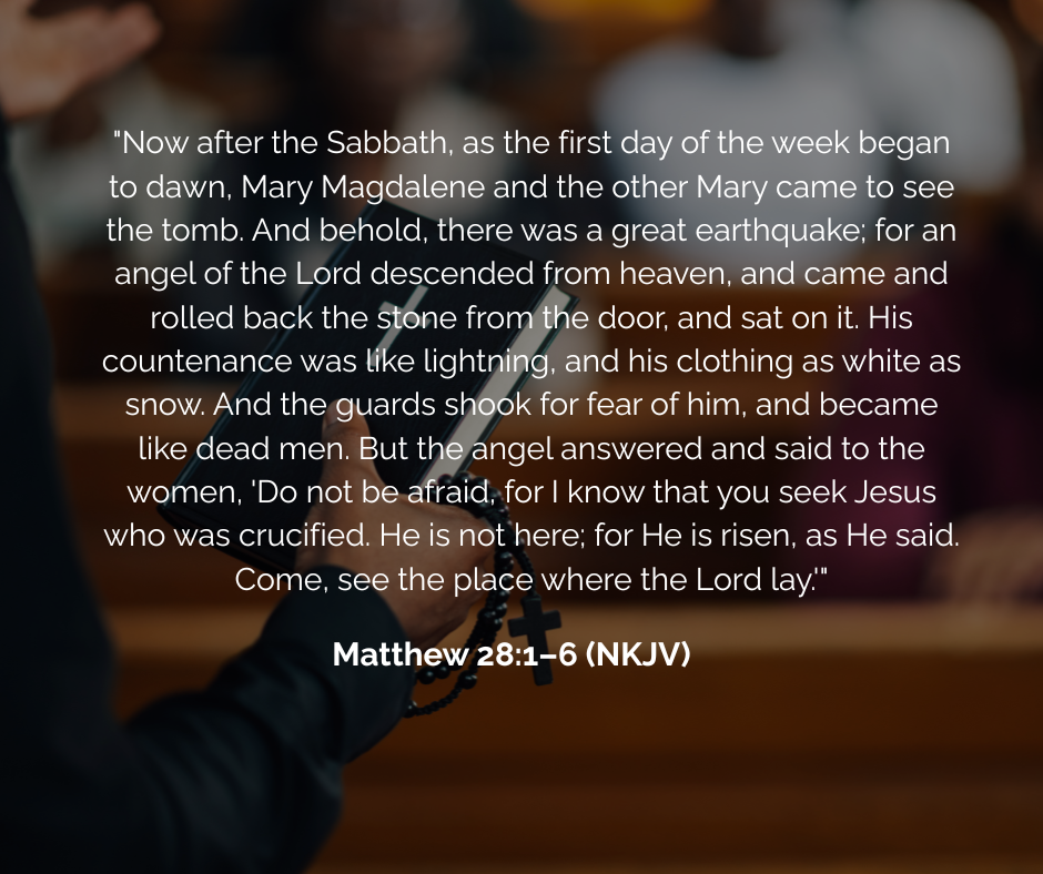 Next Steps Begin at an Empty Tomb