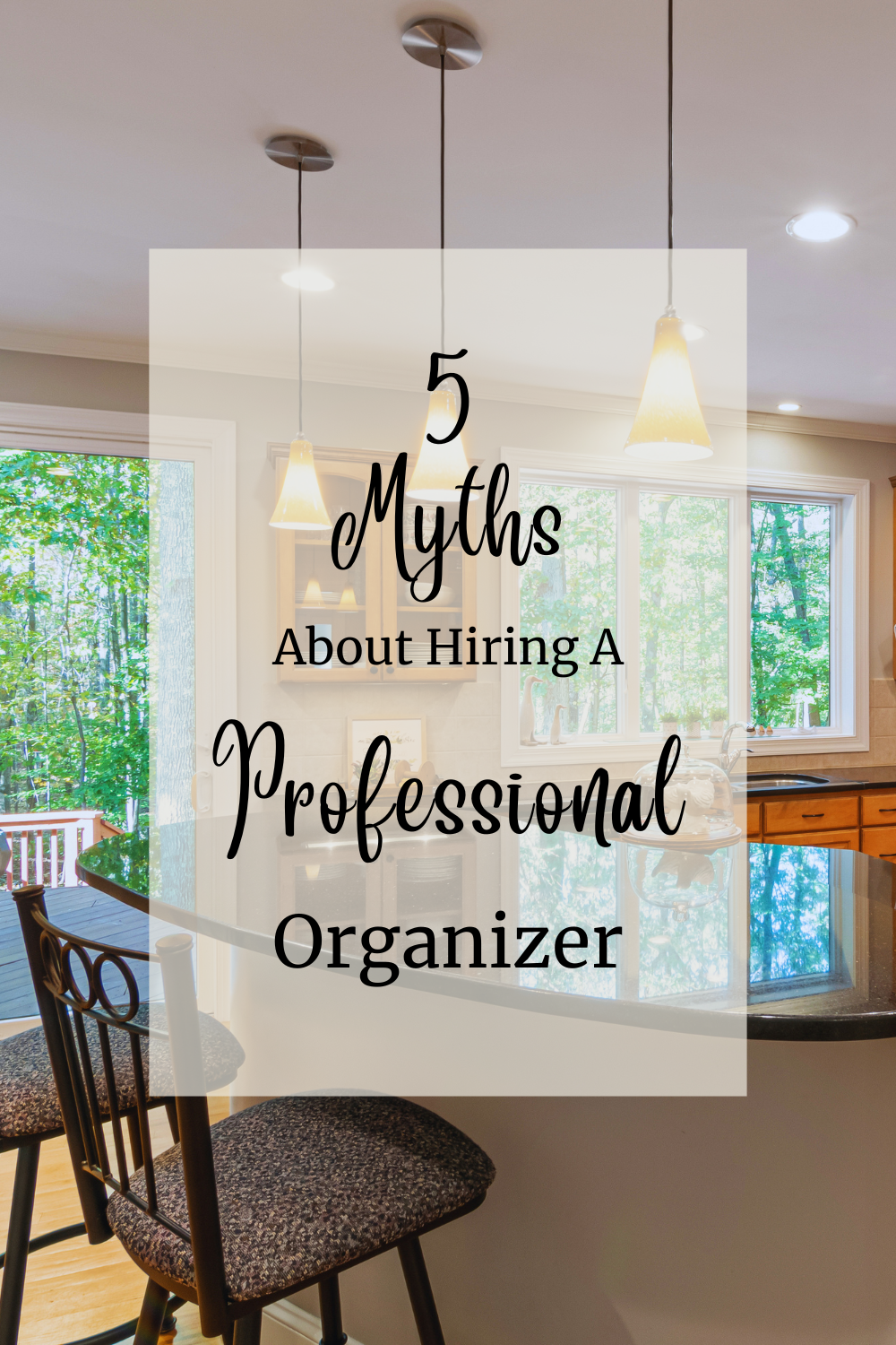 5 Myths About Hiring a Professional Organizer