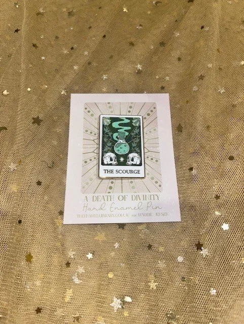 Scourge pin (from A Death Of Divinity)