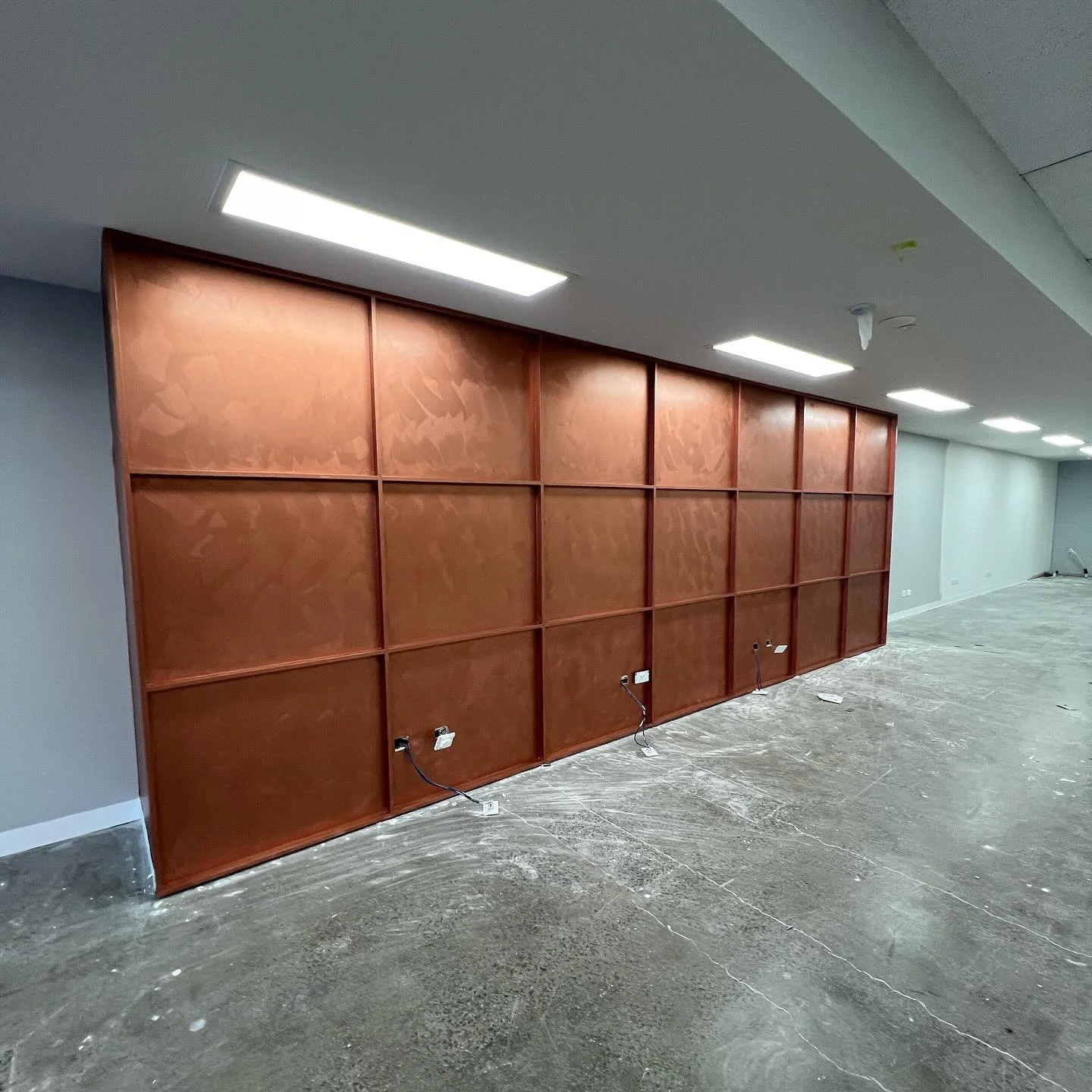 Copper Effect in Full Swing! Another Commercial Fitout 🔥